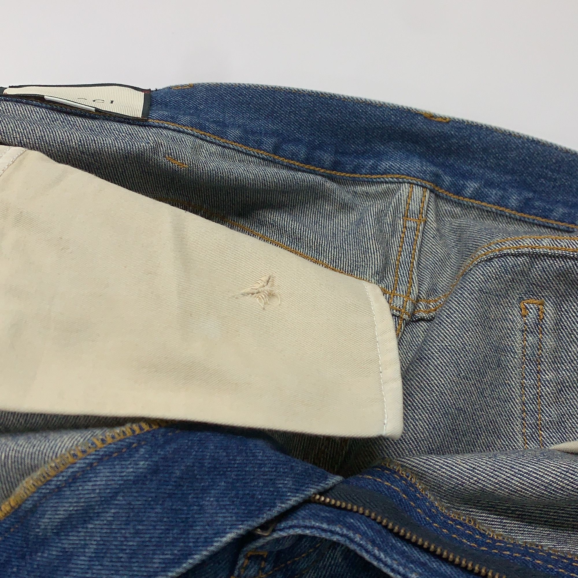 Gucci Gucci Washed Denim Jeans Size 26 Size US 40 / EU 56 - 7 Thumbnail