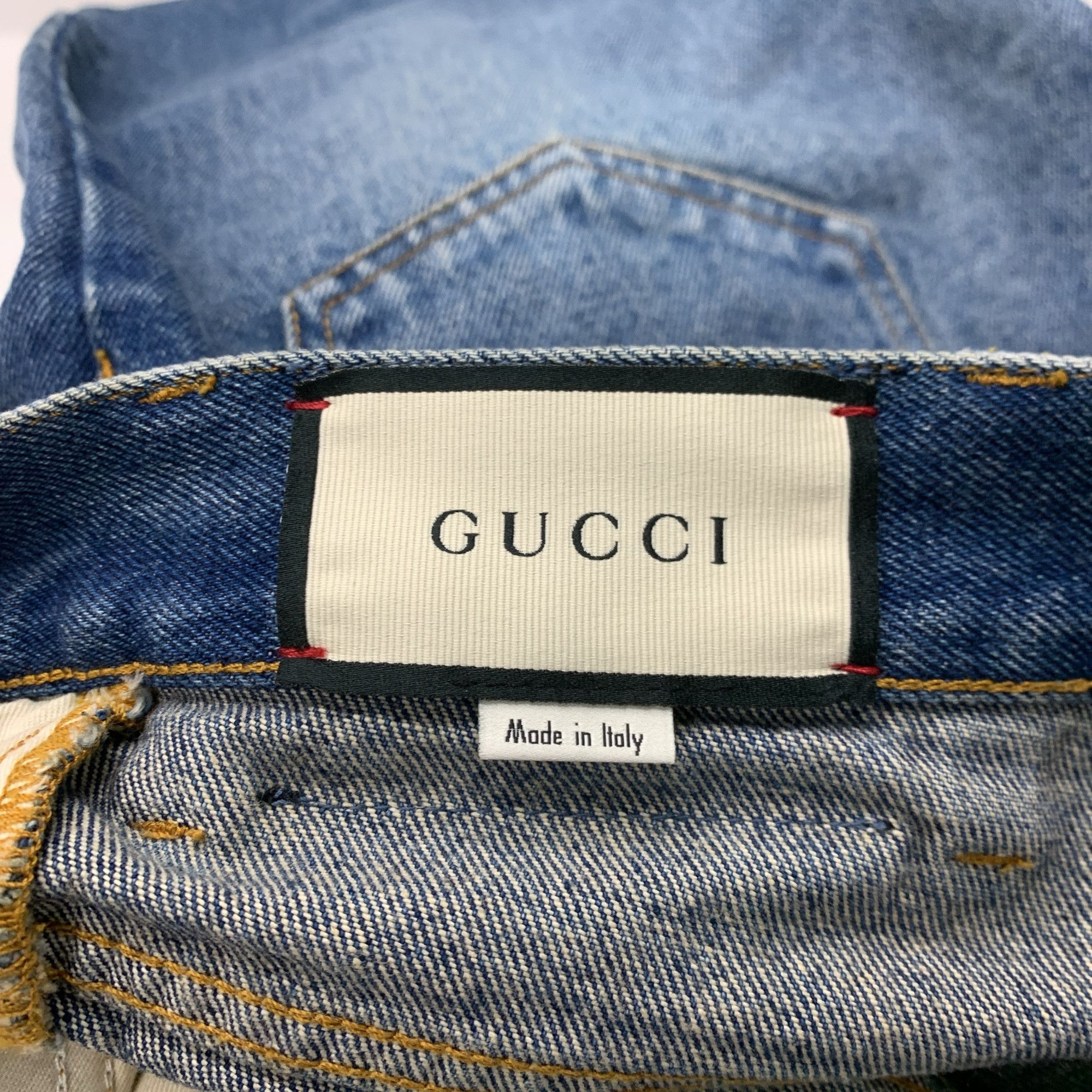 Gucci Gucci Washed Denim Jeans Size 26 Size US 40 / EU 56 - 5 Thumbnail
