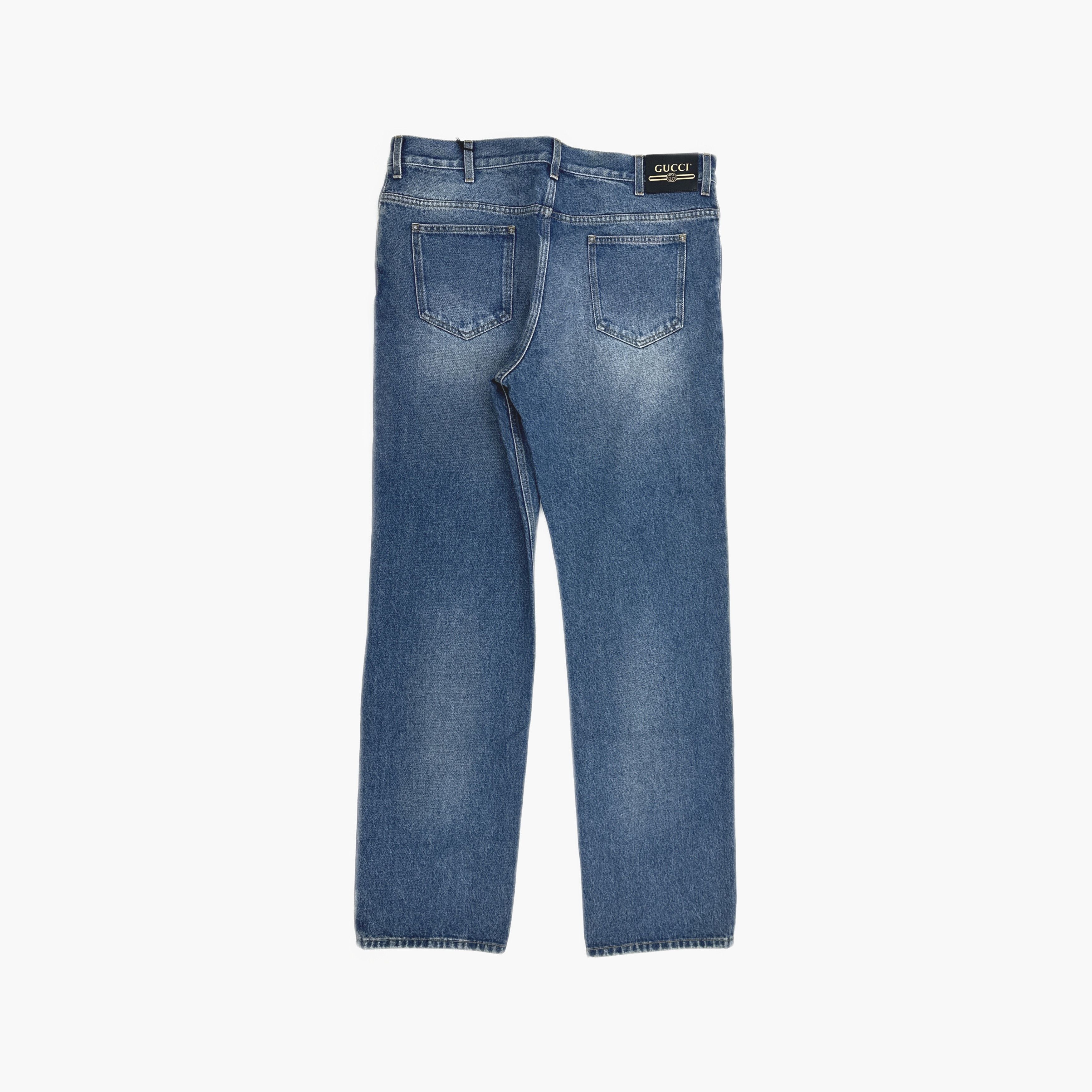 Gucci Gucci Washed Denim Jeans Size 26 Size US 40 / EU 56 - 2 Thumbnail