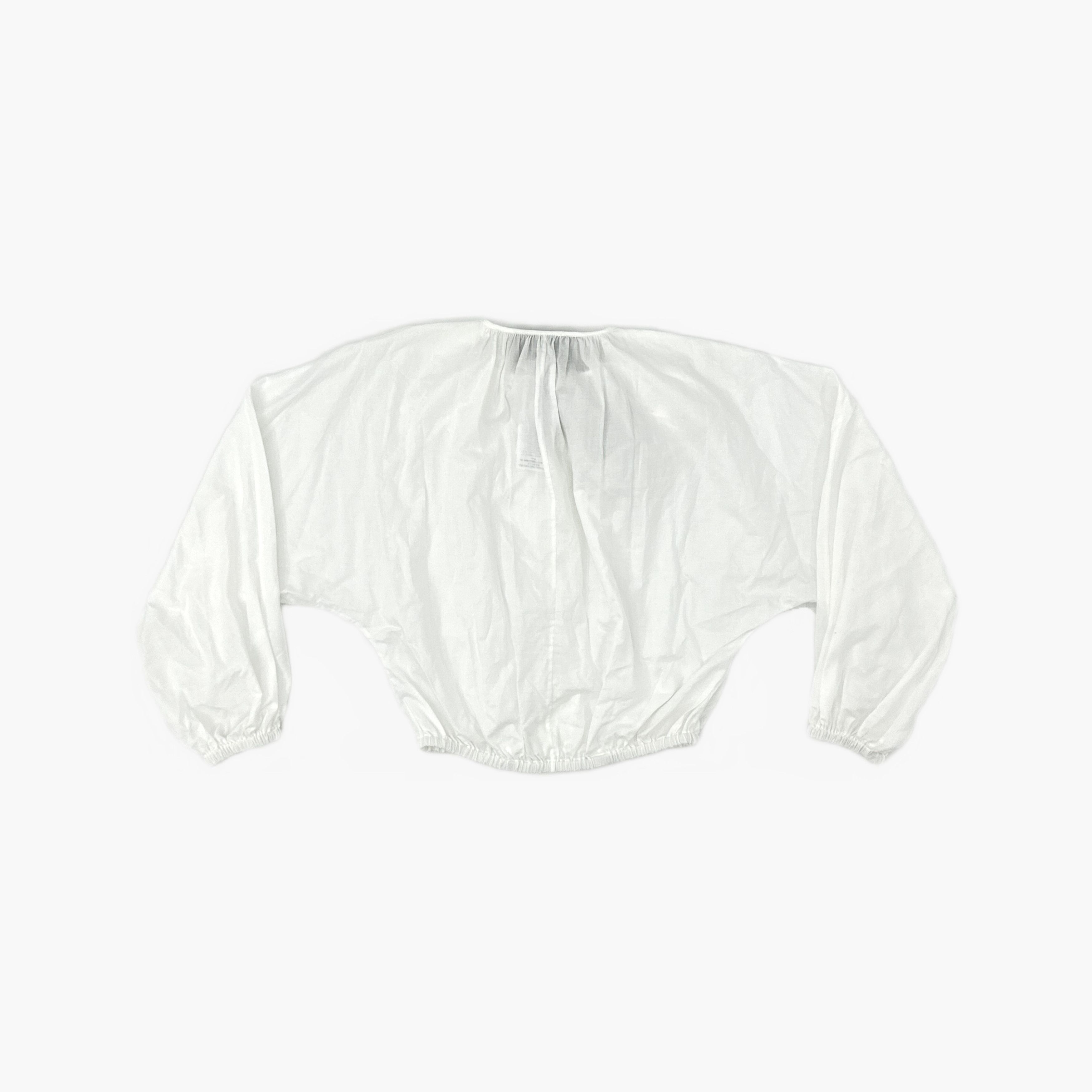 Gucci Gucci Cotton V-Neck Blouse Size 38 Size XS / US 0-2 / IT 36-38 - 2 Thumbnail
