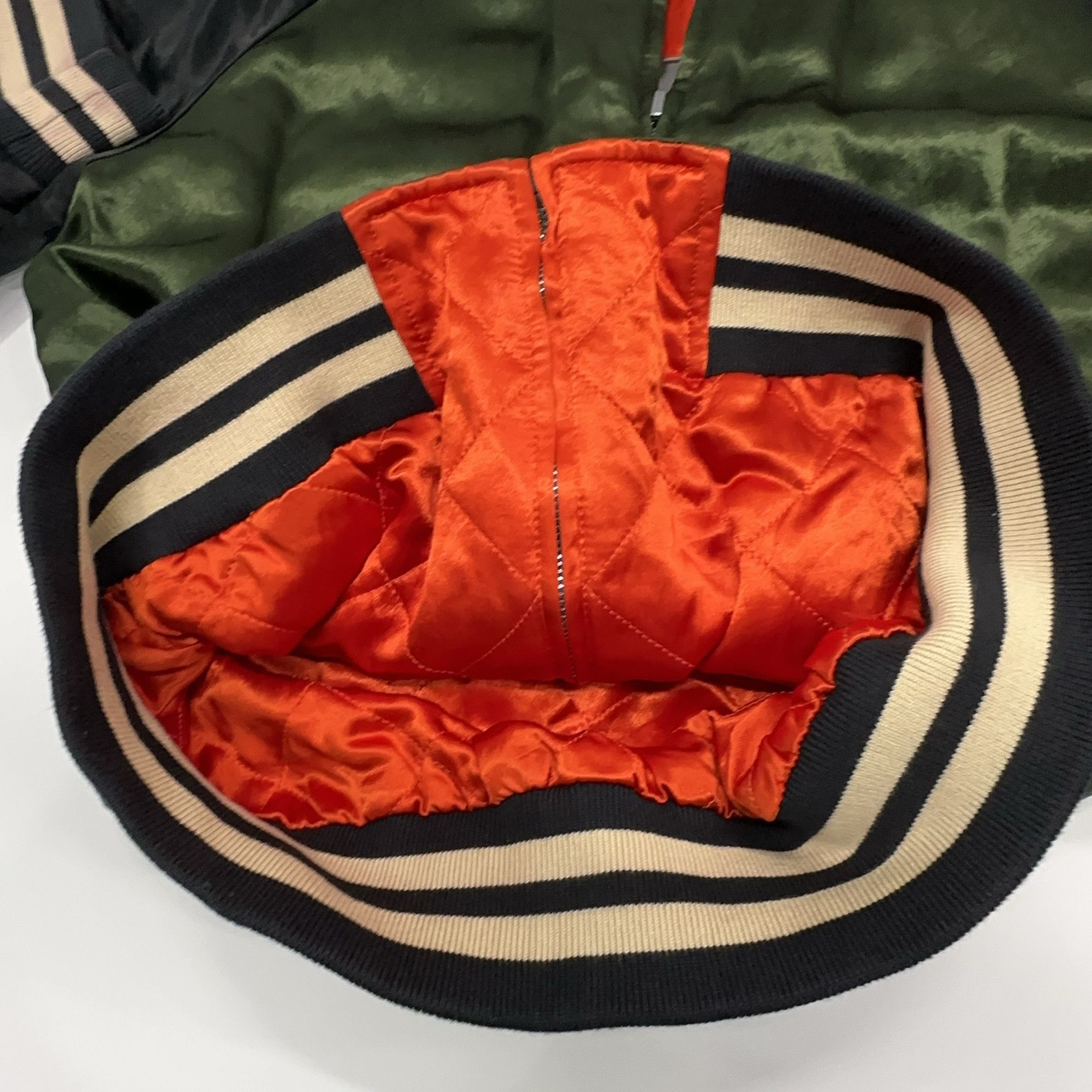 Gucci Gucci Stripe Logo Bomber Jacket Size 50 Size US M / EU 48-50 / 2 - 10 Thumbnail