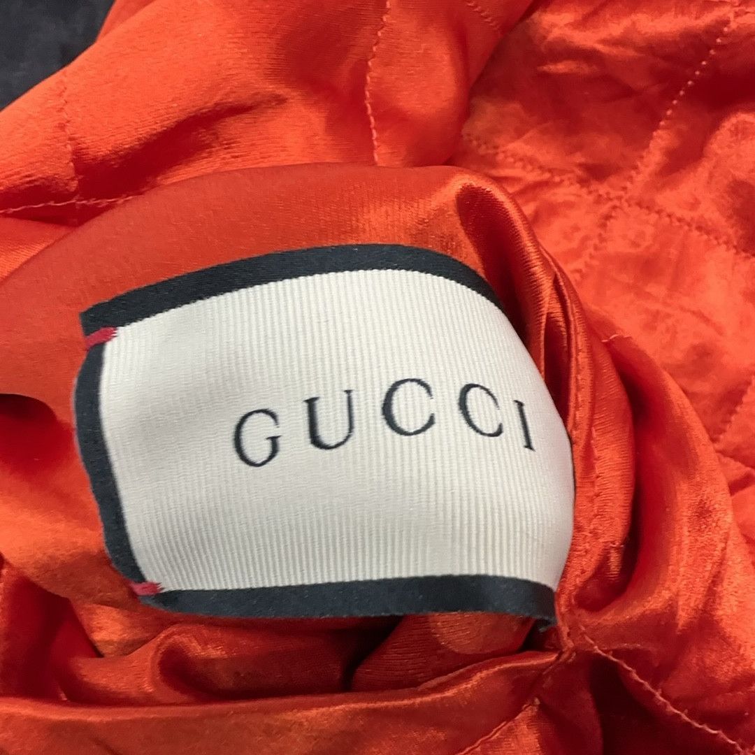 Gucci Gucci Stripe Logo Bomber Jacket Size 50 Size US M / EU 48-50 / 2 - 7 Thumbnail
