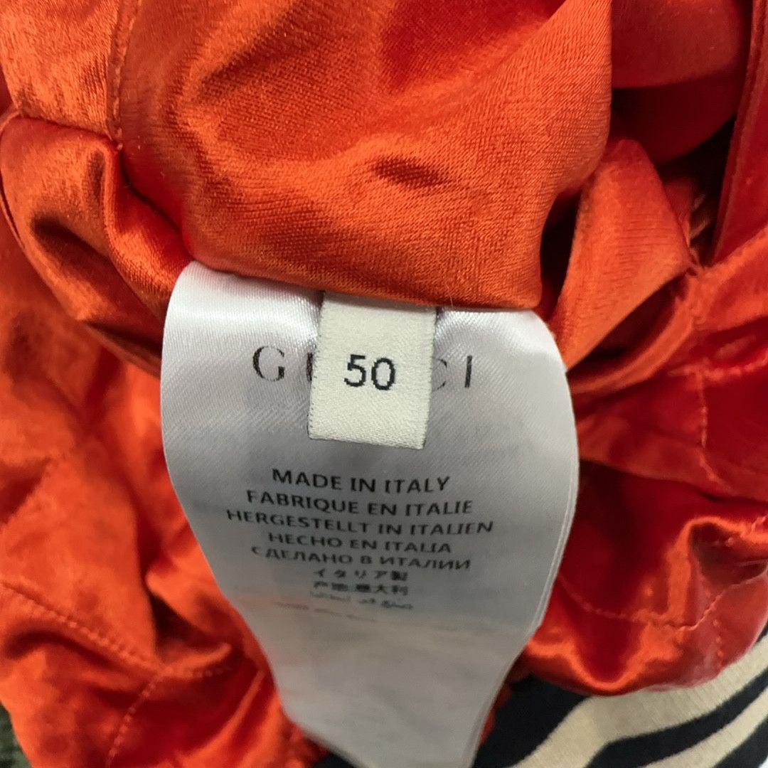 Gucci Gucci Stripe Logo Bomber Jacket Size 50 Size US M / EU 48-50 / 2 - 5 Thumbnail