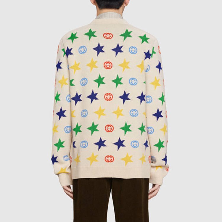 Gucci Gucci Star Interlocking G Cardigan Size S Size US S / EU 44-46 / 1 - 6 Thumbnail