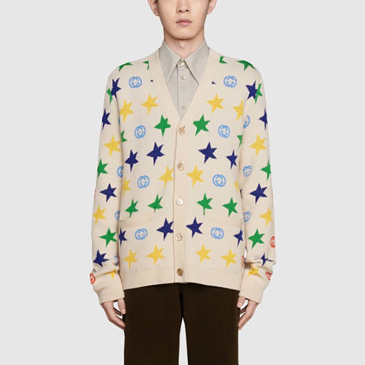 Gucci Gucci Star Interlocking G Cardigan Size S Size US S / EU 44-46 / 1 - 5 Thumbnail