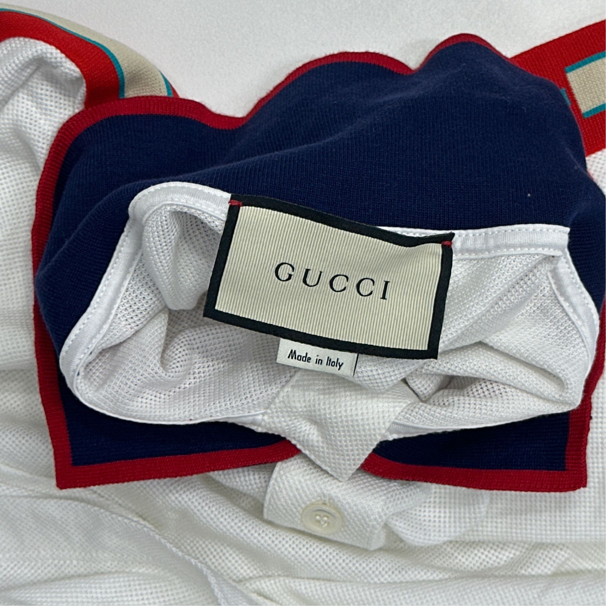 Gucci Gucci Logo Tape Polo Shirt Size S Size US S / EU 44-46 / 1 - 3 Thumbnail