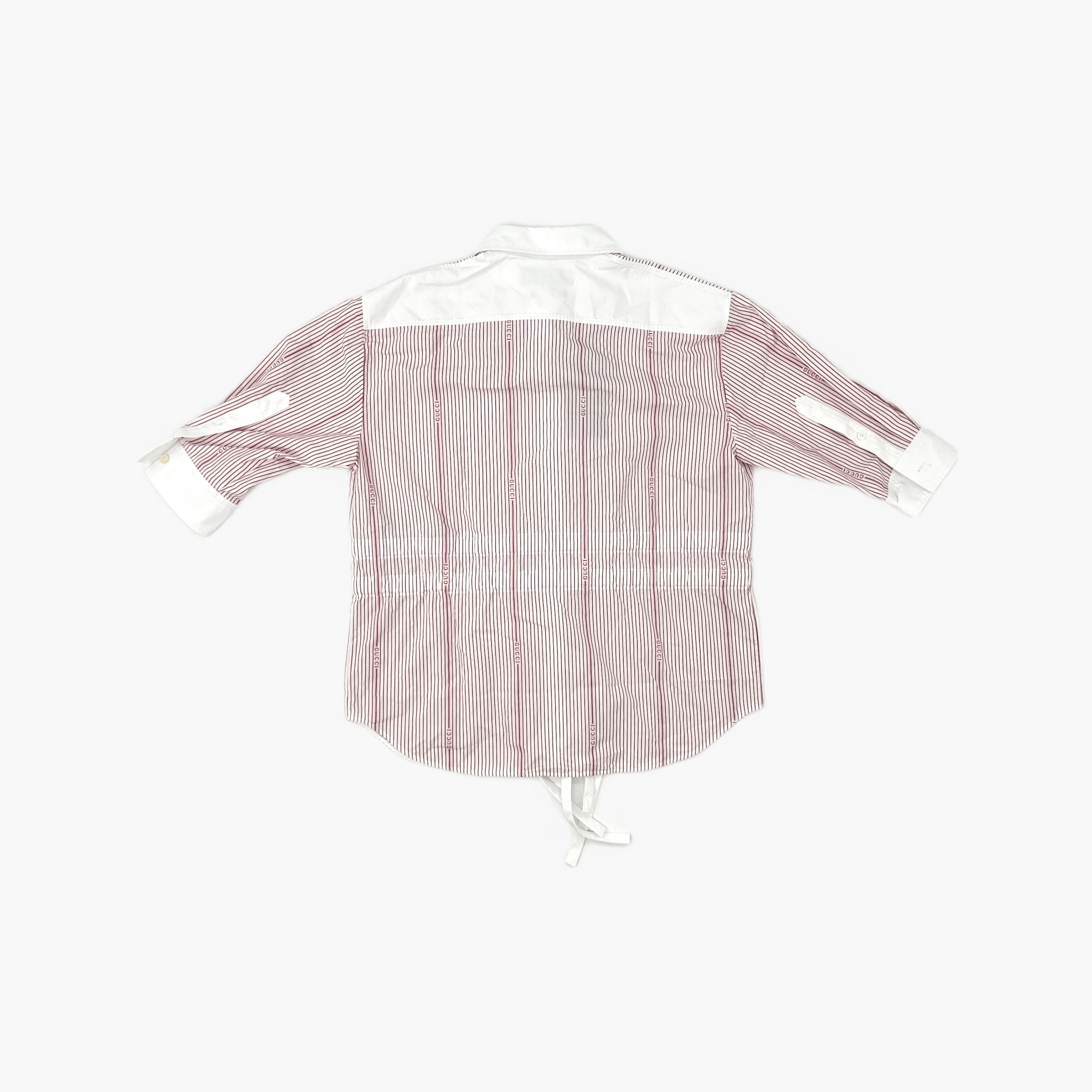 Gucci GUCCI Striped Cotton Button Up Shirt Size 38 Size XS / US 0-2 / IT 36-38 - 2 Thumbnail