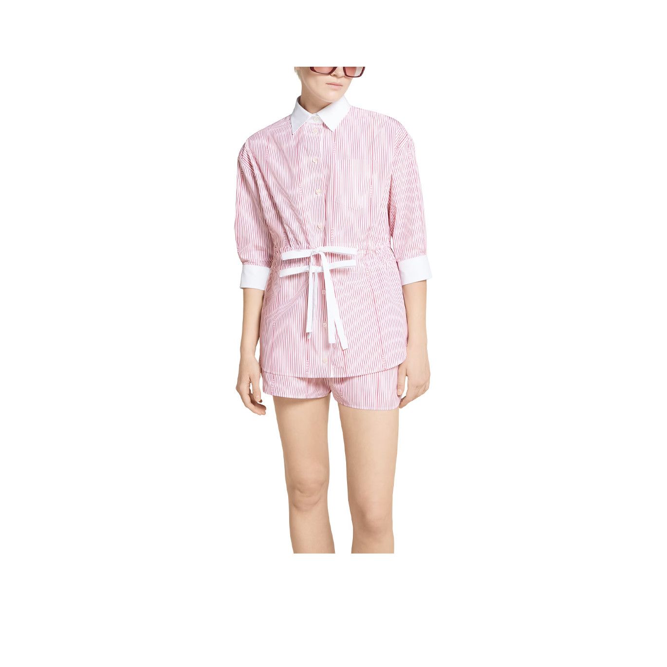 Gucci GUCCI Striped Cotton Button Up Shirt Size 38 Size XS / US 0-2 / IT 36-38 - 7 Thumbnail