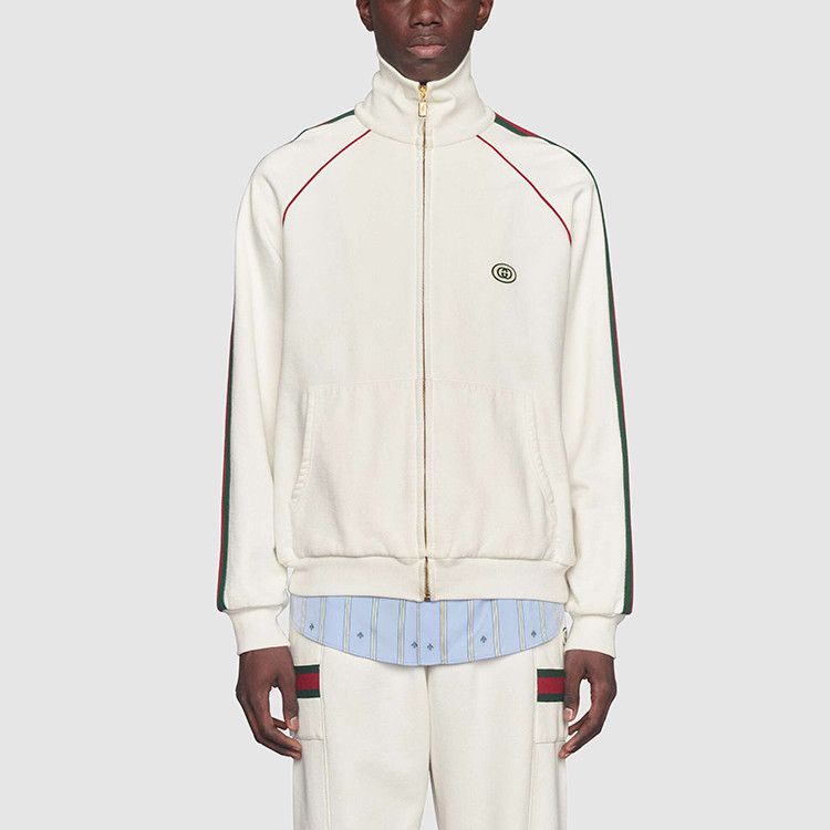 Gucci Gucci Web Zip-Up Track Jacket Size XS Size US XS / EU 42 / 0 - 7 Thumbnail