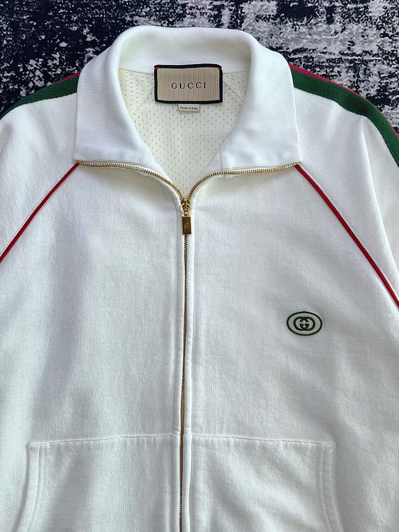 Gucci Gucci Web Zip-Up Track Jacket Size XS Size US XS / EU 42 / 0 - 5 Thumbnail