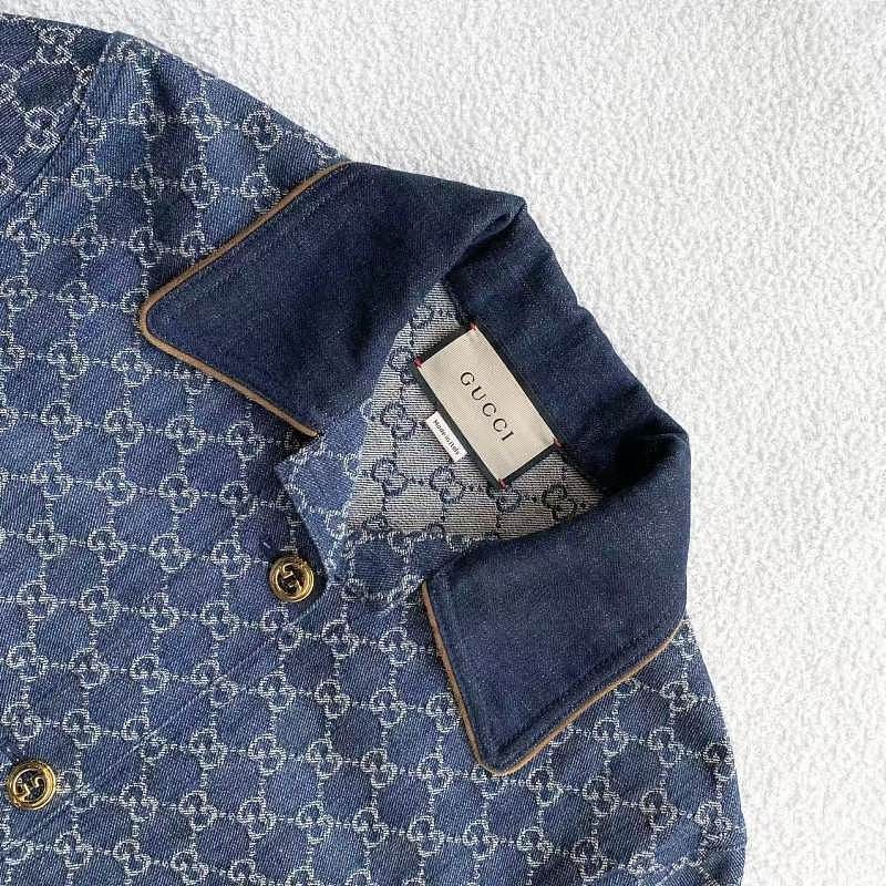 Gucci Gucci GG Monogram Denim Jacket Size 38 Size XS / US 0-2 / IT 36-38 - 3 Thumbnail