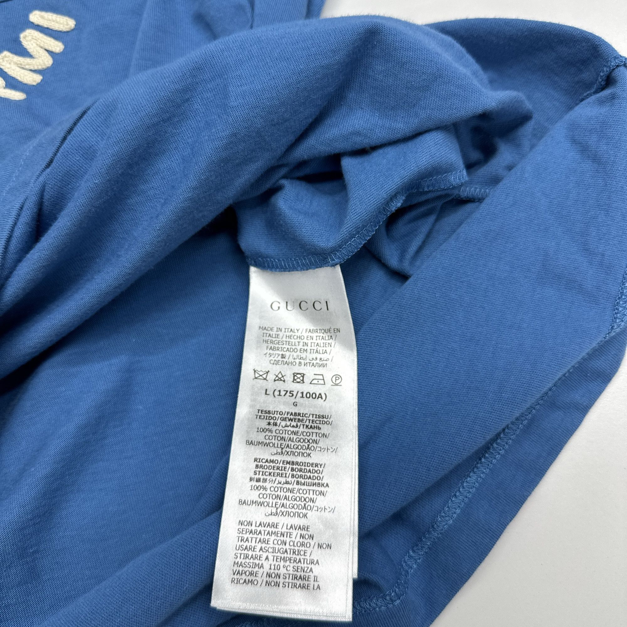 Gucci Gucci Forte Dei Marmi T-Shirt Size L Size US L / EU 52-54 / 3 - 4 Thumbnail