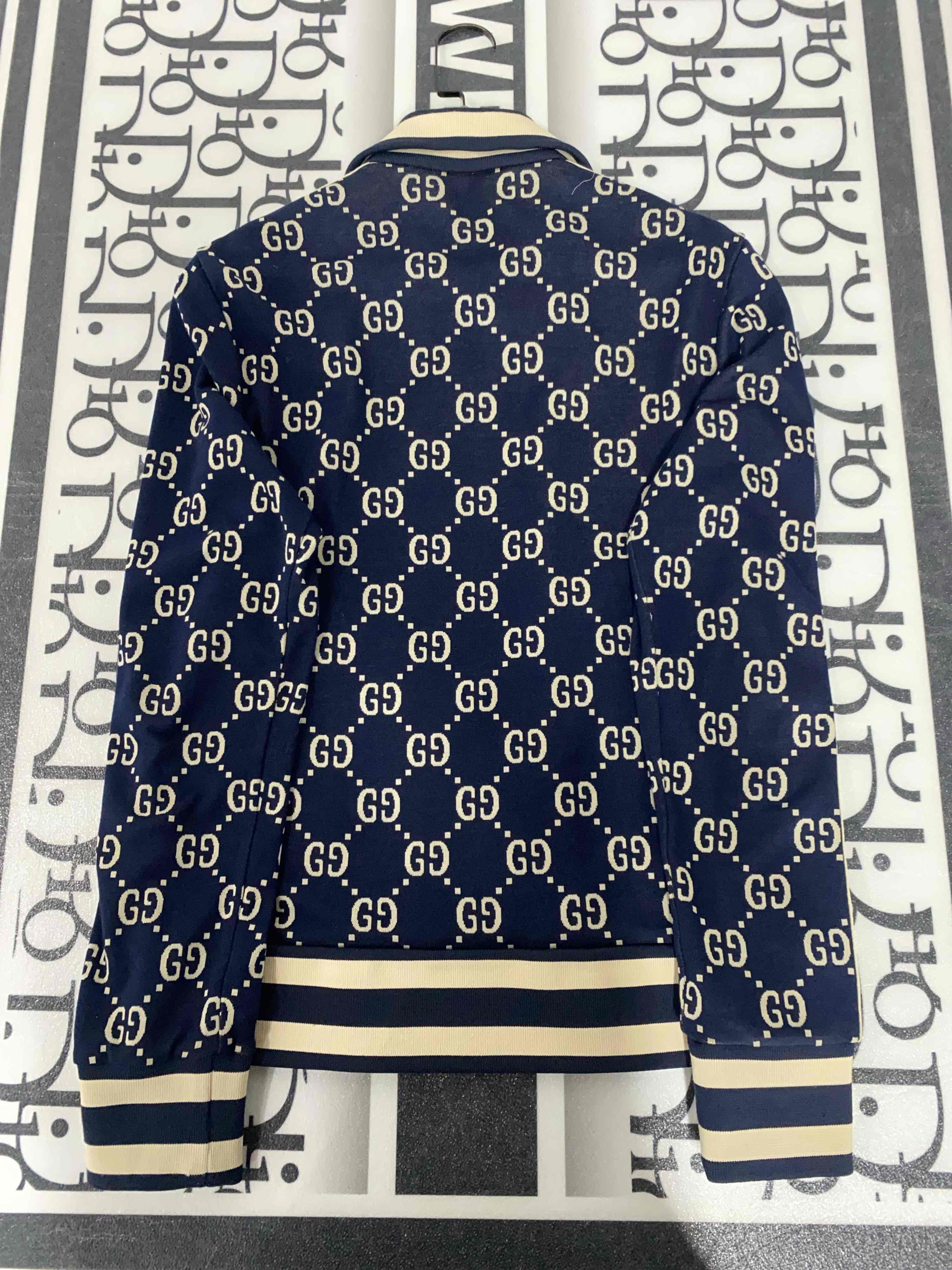 Gucci Gucci GG Monogram Zip-Up Jacket Size S Size US S / EU 44-46 / 1 - 2 Thumbnail