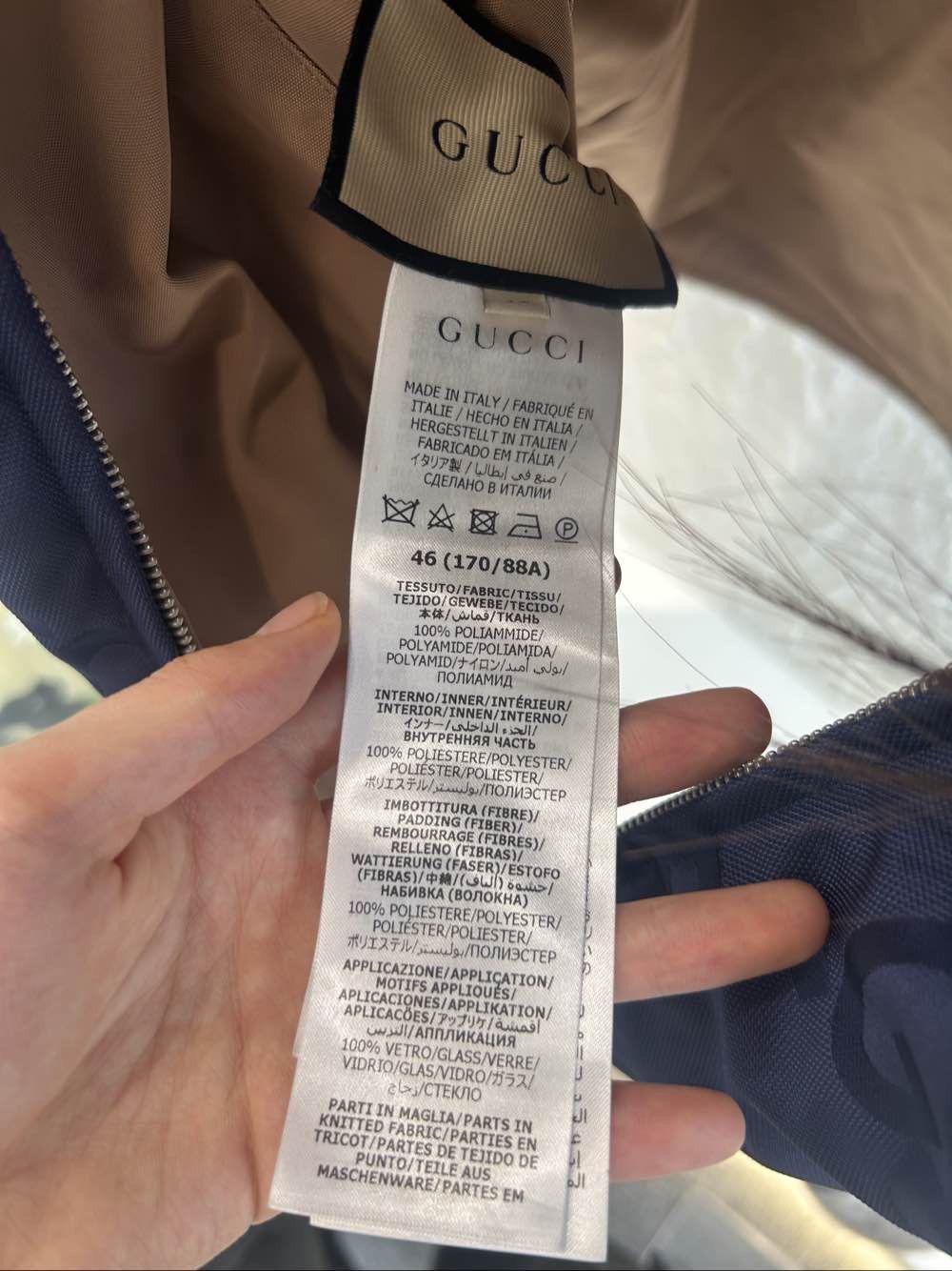 Gucci Gucci Monogram Bomber Jacket Size 46 Size US S / EU 44-46 / 1 - 4 Thumbnail