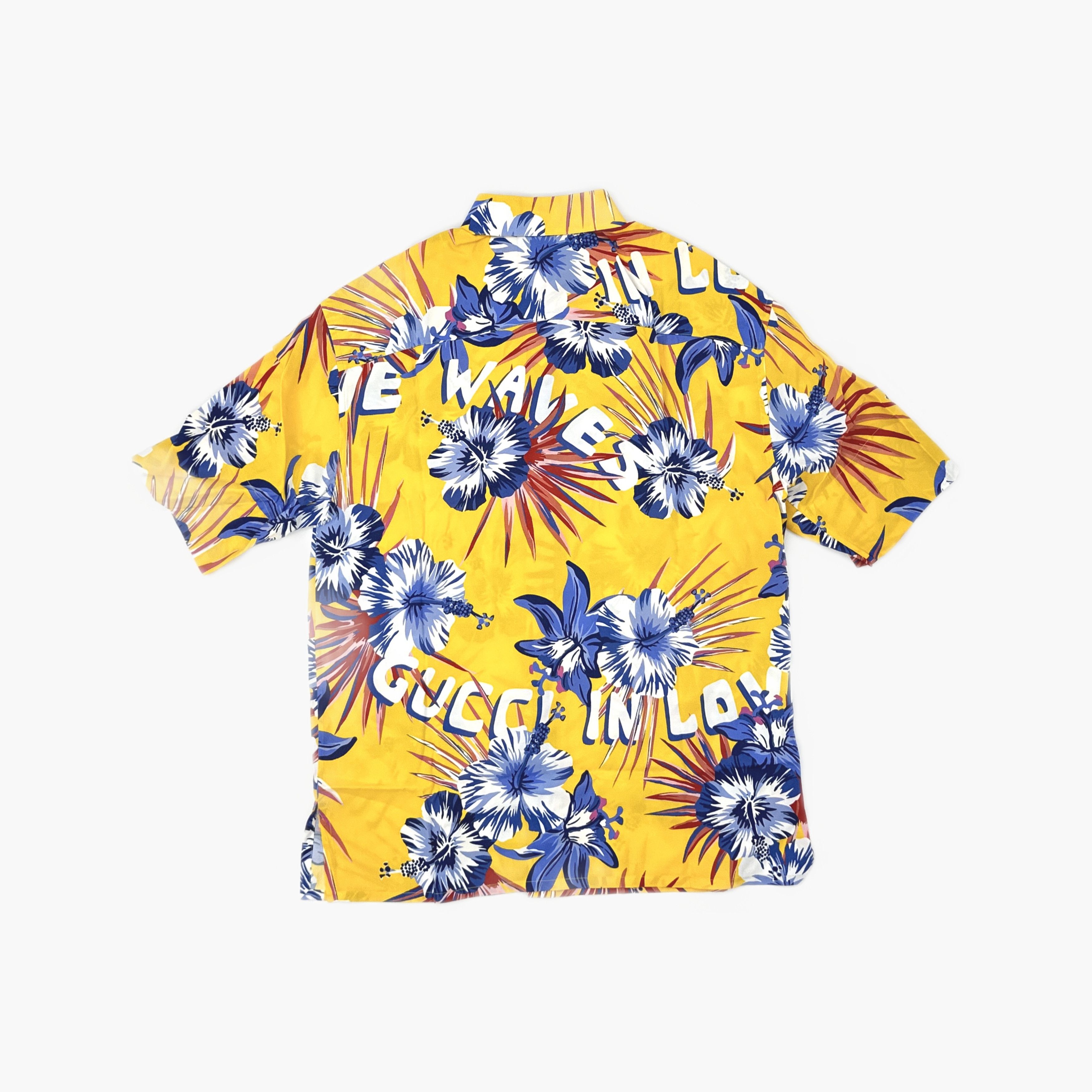 Gucci Gucci Floral Print Button Up Shirt Size 40 Size S / US 4 / IT 40 - 2 Thumbnail