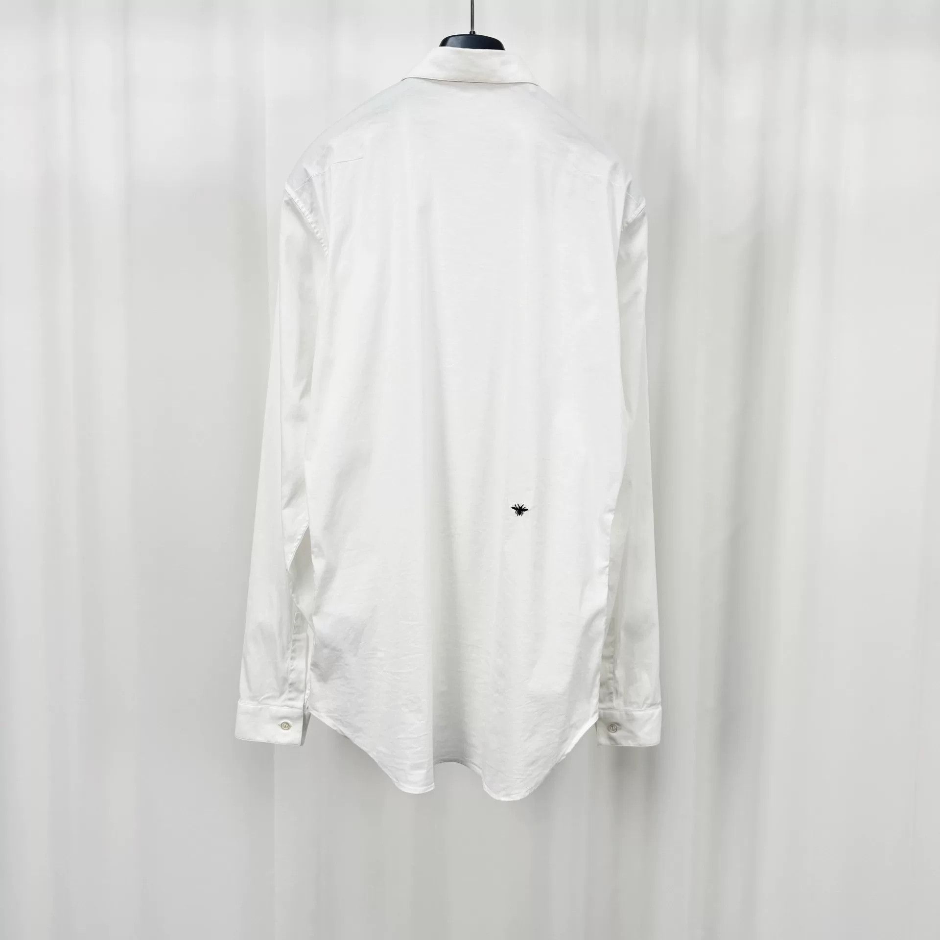 Dior Dior Embroidered Bee Long Sleeve Shirt Size US M / EU 48-50 / 2 - 2 Thumbnail