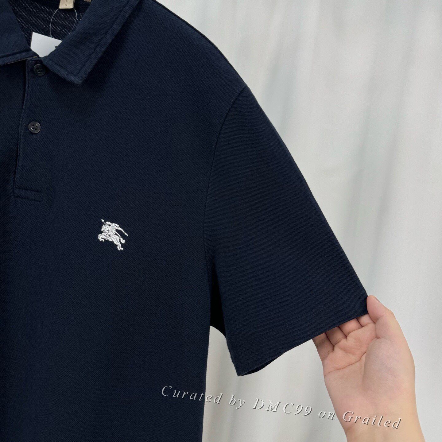 Burberry Burberry Embroidered Horse Check Polo Size US L / EU 52-54 / 3 - 4 Thumbnail