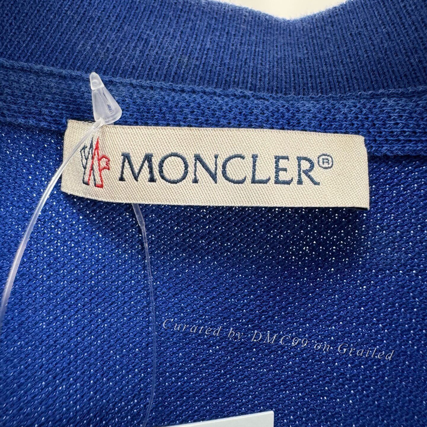 Moncler Moncler Embroidered Polo Short Sleeve Size US L / EU 52-54 / 3 - 5 Thumbnail