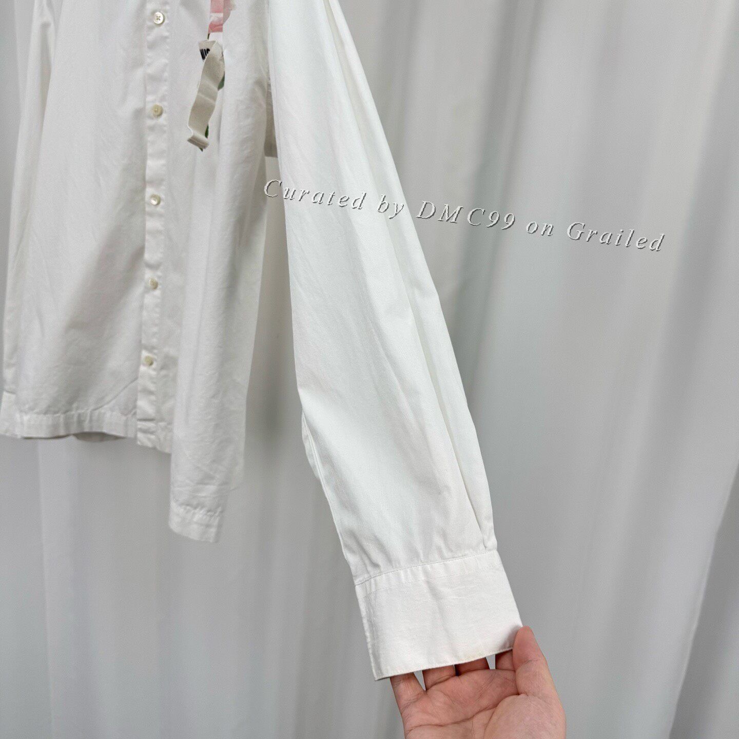 Jacquemus Jacquemus Rose Embroidery Letter Long-Sleeve Shirt Size US M / EU 48-50 / 2 - 4 Thumbnail