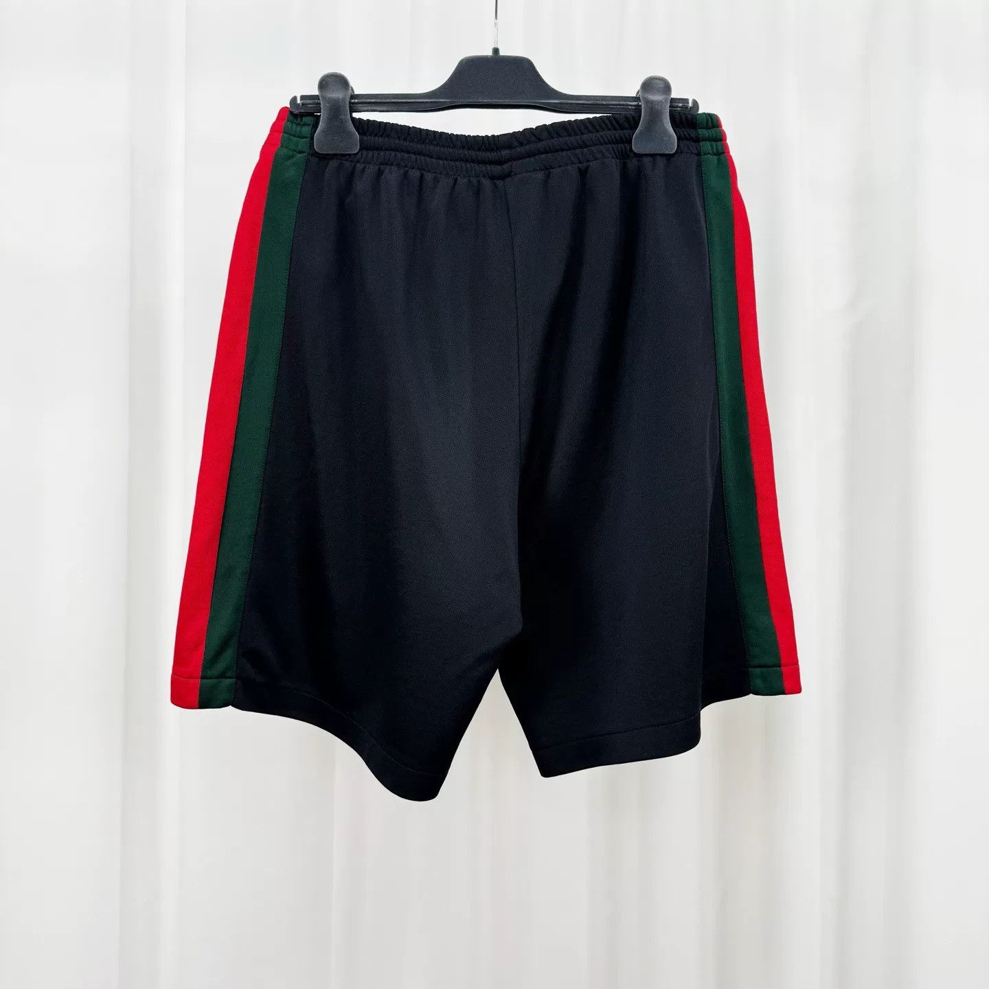 Gucci Gucci Red Green Stripe Black Shorts Size US 32 / EU 48 - 2 Thumbnail