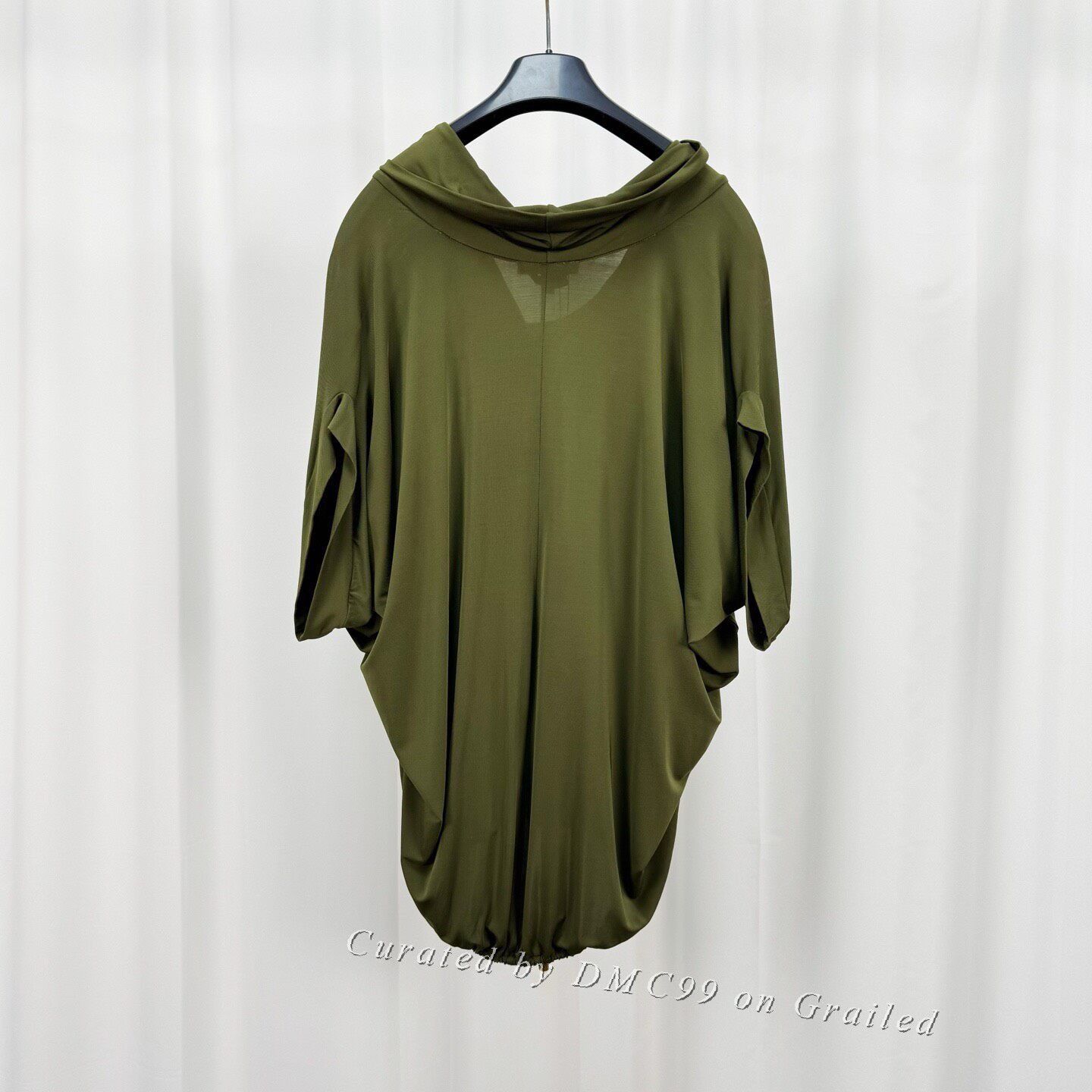 Max Mara Maxmara Dark Green Silk Camisole Top Size S / US 4 / IT 40 - 2 Thumbnail