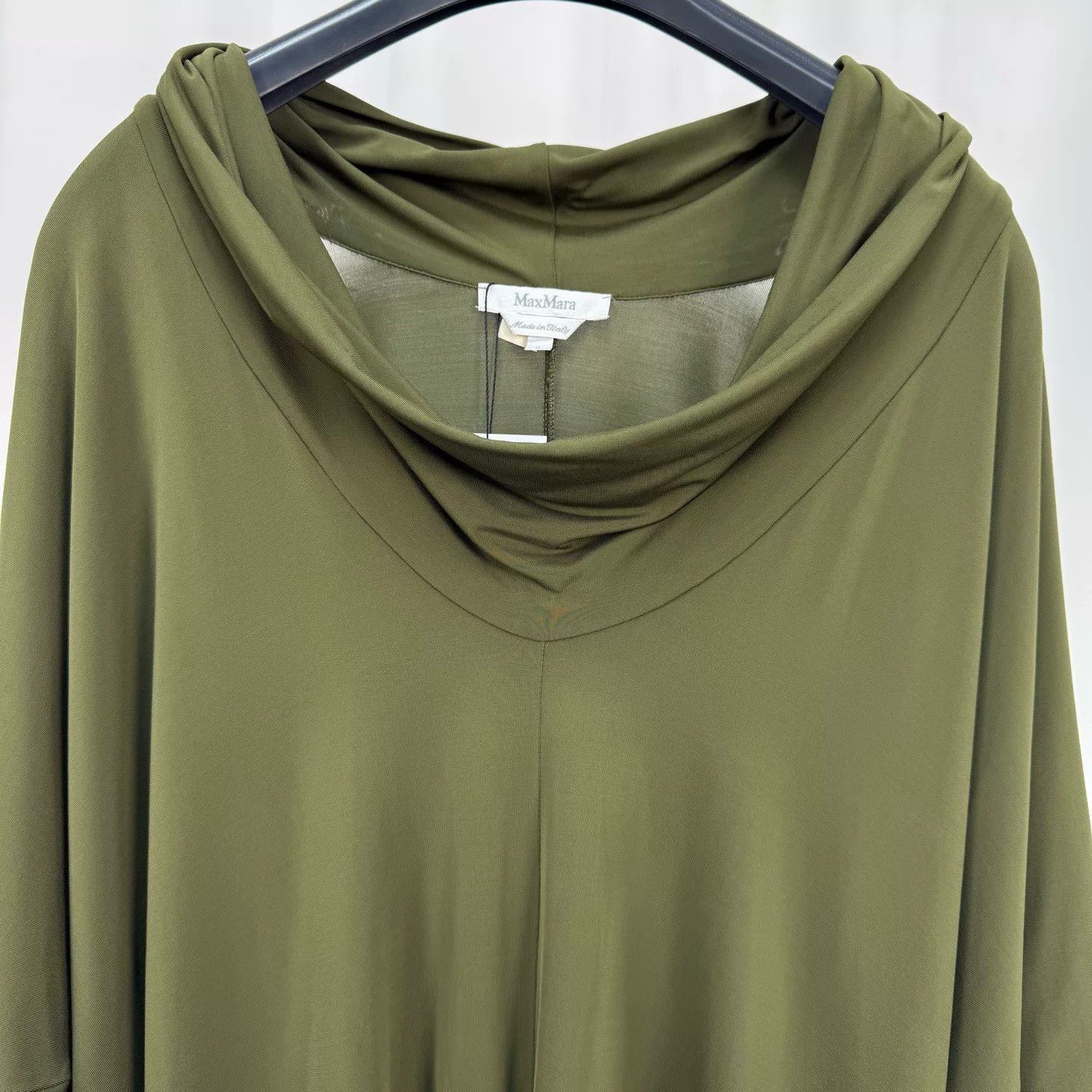 Max Mara Maxmara Dark Green Silk Camisole Top Size S / US 4 / IT 40 - 3 Thumbnail