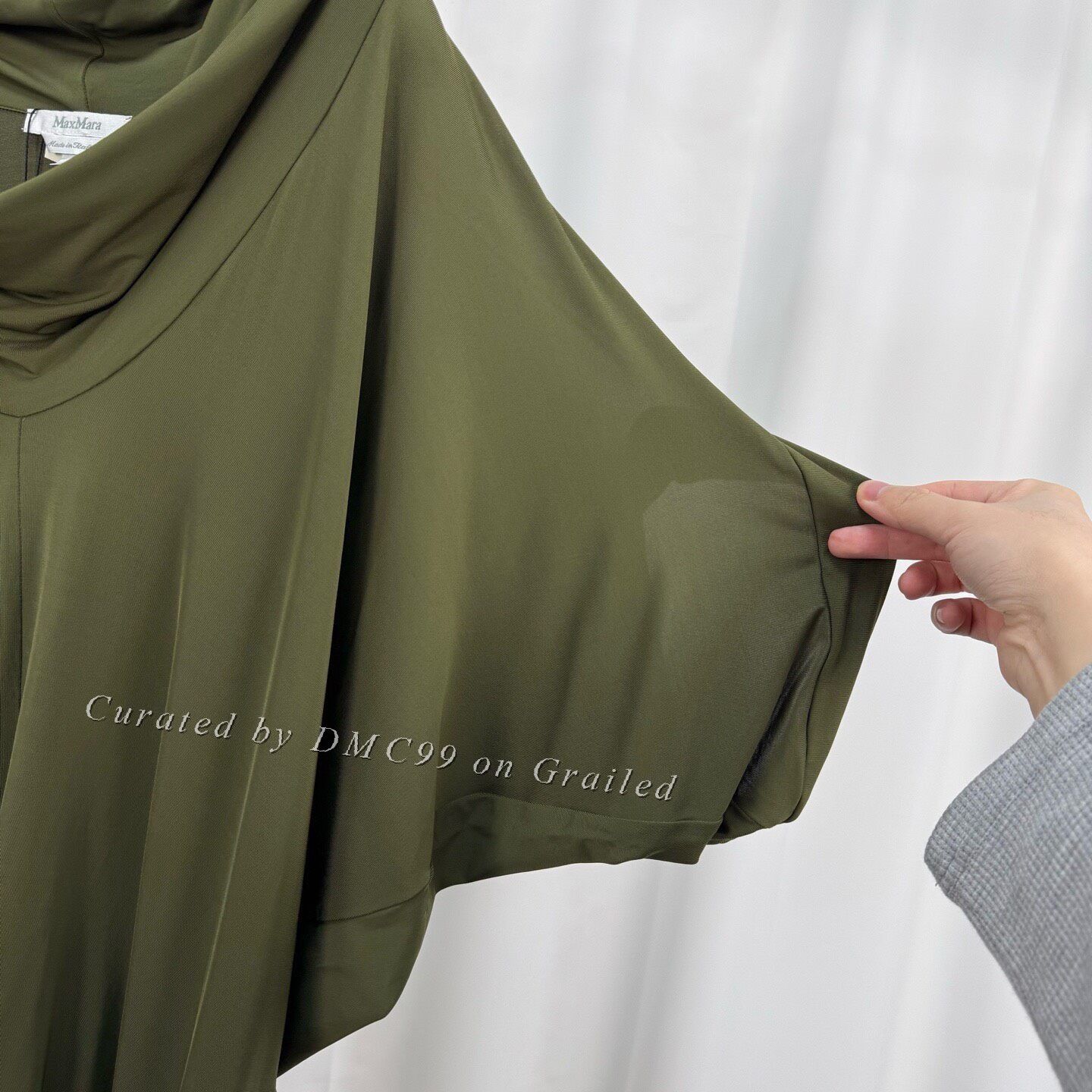 Max Mara Maxmara Dark Green Silk Camisole Top Size S / US 4 / IT 40 - 4 Thumbnail