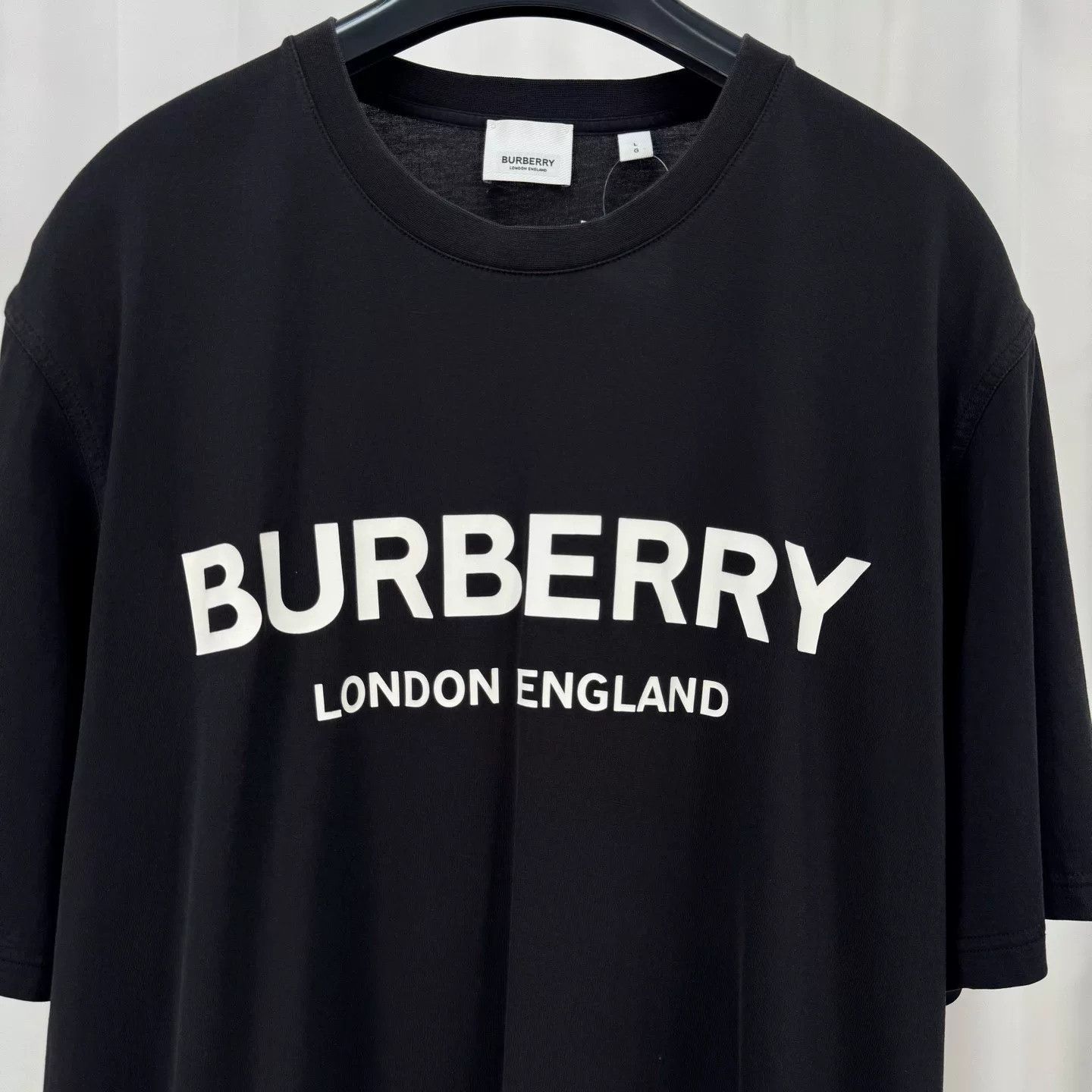 Burberry Burberry Printed Letter Short Sleeve Size US L / EU 52-54 / 3 - 3 Thumbnail