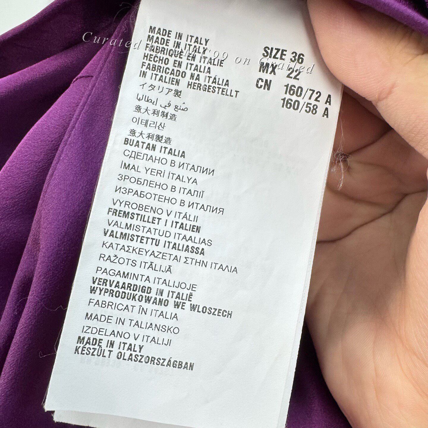 Miu Miu Miu Miu Purple Bow Ruffle Dress Size XS / US 0-2 / IT 36-38 - 7 Thumbnail
