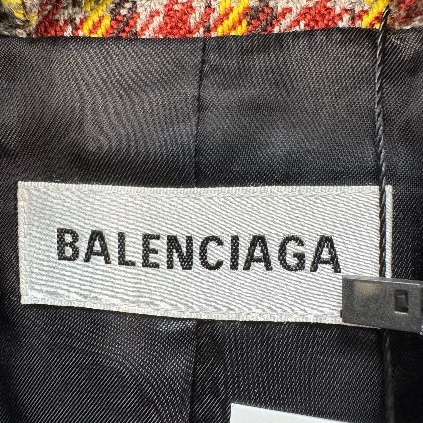 Balenciaga Balenciaga Plaid Wool Hourglass Blazer Size XXS / US 00 / IT 34 - 5 Thumbnail