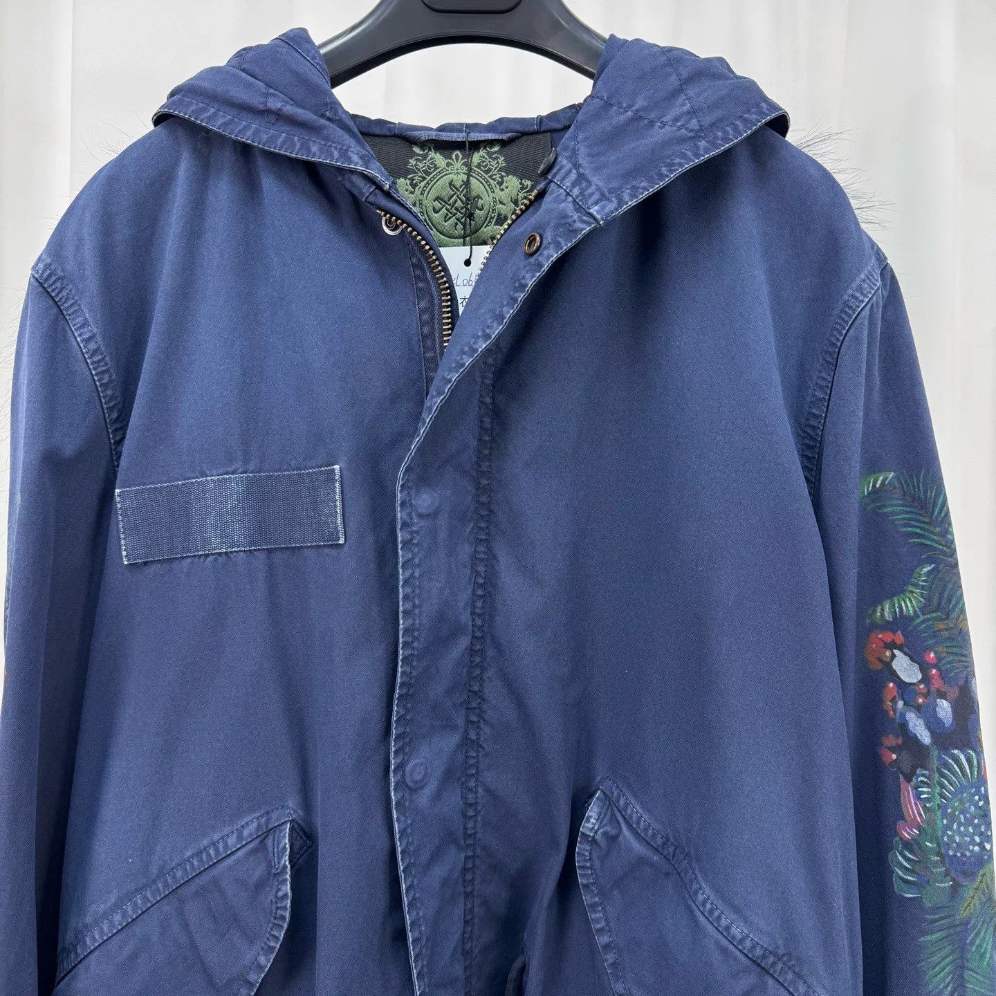 MR & MRS ITALY Mr&Mrs Floral Fur Collar Parka Size S / US 4 / IT 40 - 3 Thumbnail