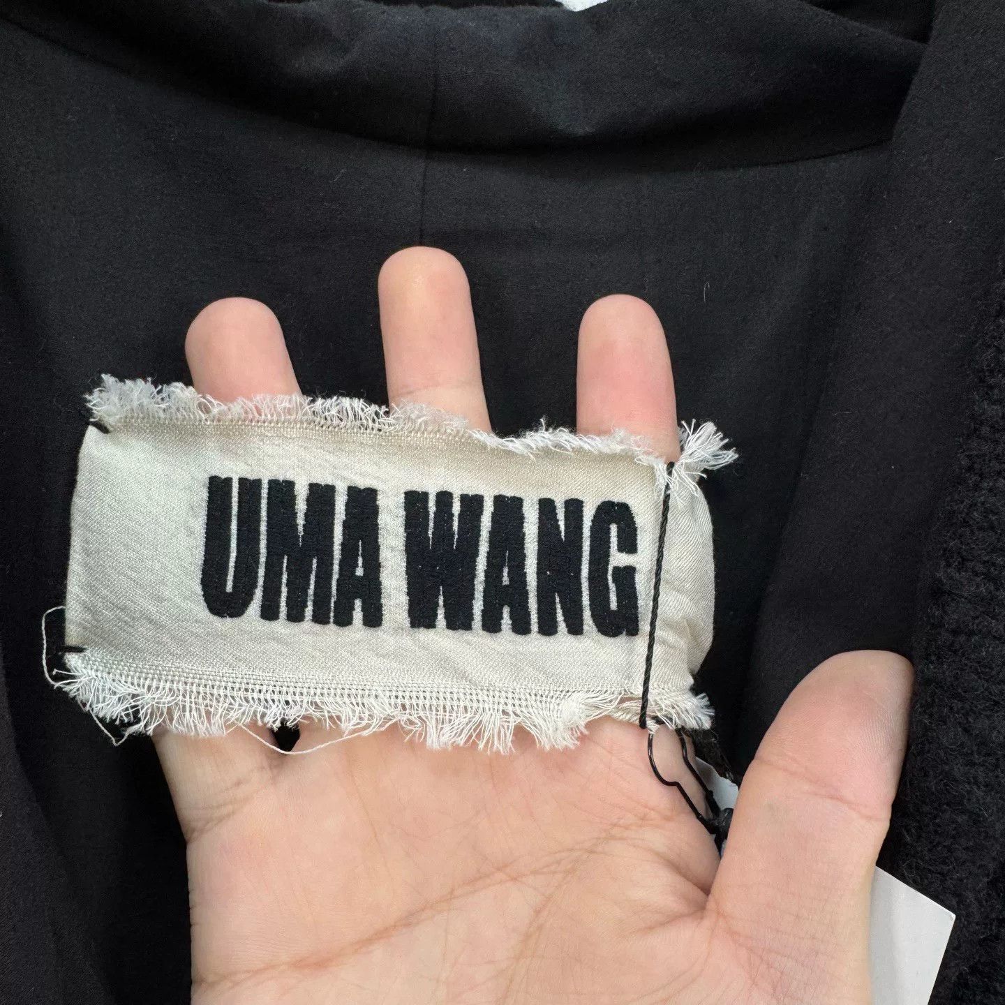 Uma Wang Uma Wang Black Cashmere Trench Coat Size S / US 4 / IT 40 - 5 Thumbnail