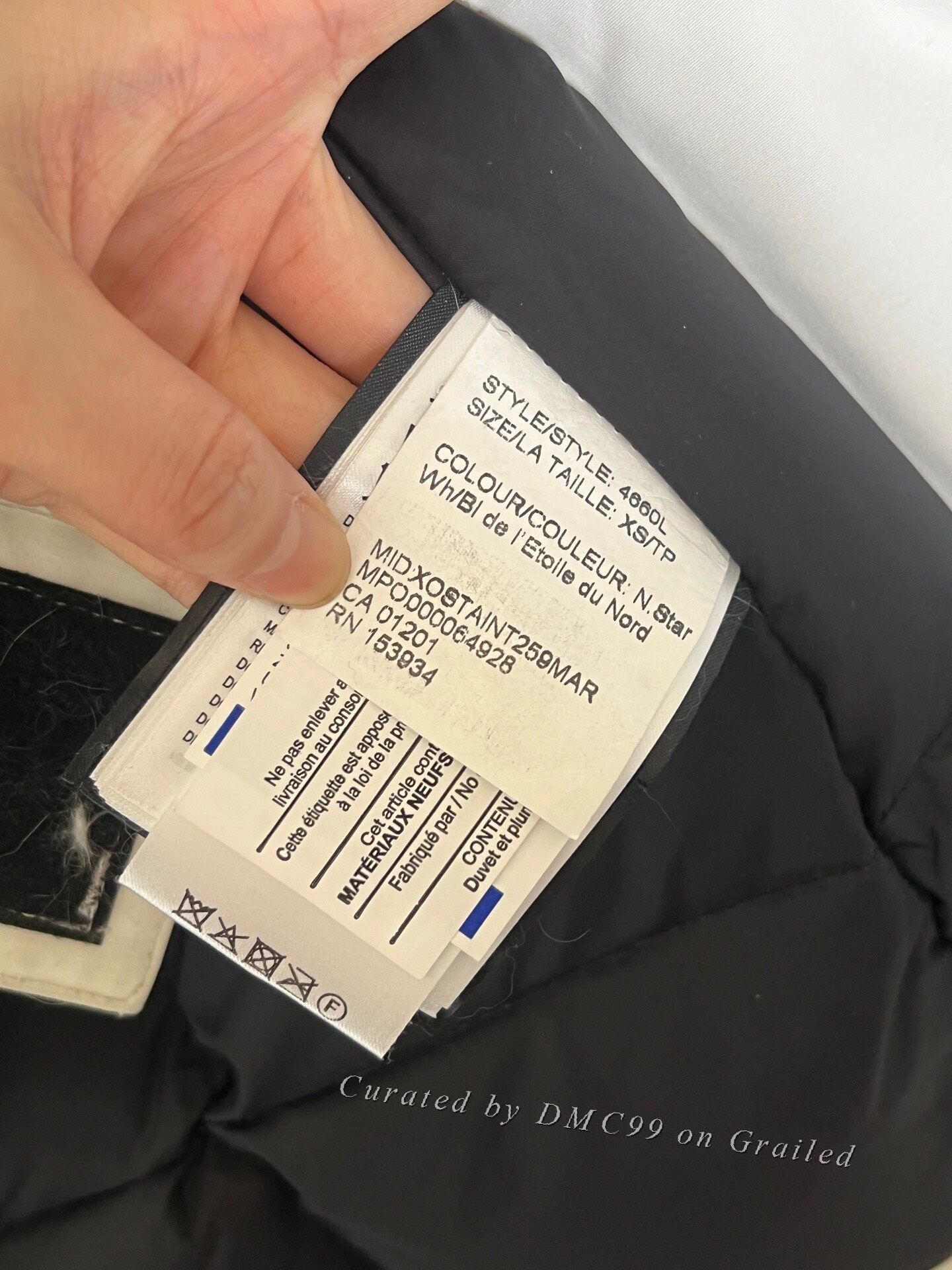 Canada Goose Canada Goose White Expedition Down Jacket Size XS / US 0-2 / IT 36-38 - 5 Thumbnail