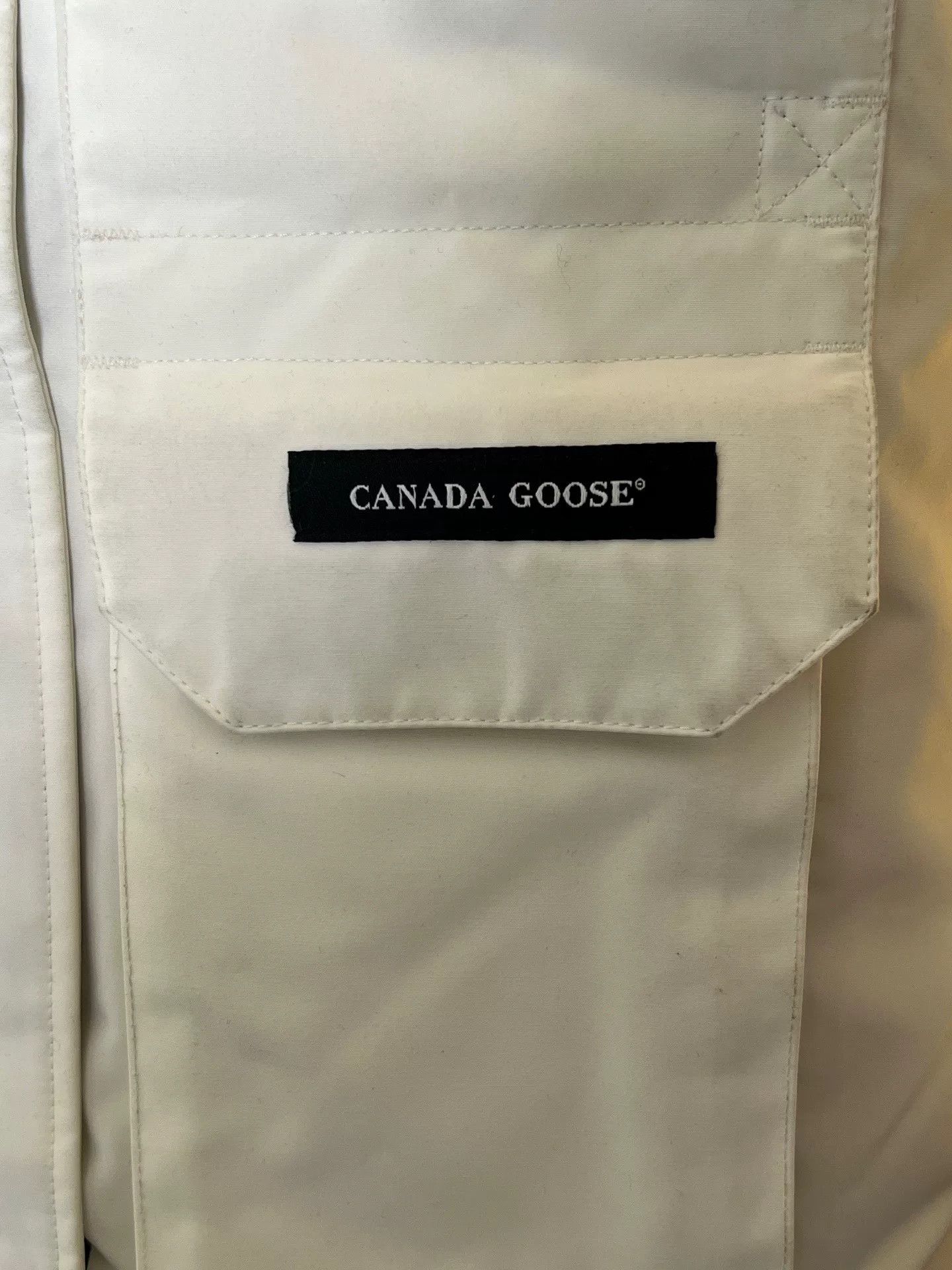 Canada Goose Canada Goose White Expedition Down Jacket Size XS / US 0-2 / IT 36-38 - 4 Thumbnail