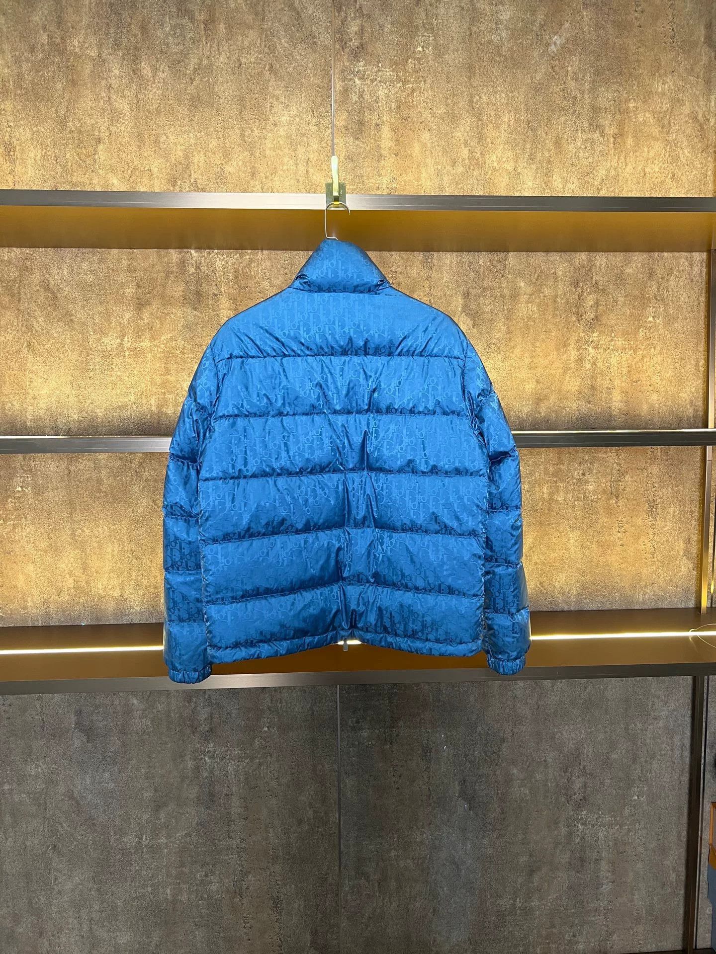 Dior Dior Blue All-Over Print Down Jacket Size US M / EU 48-50 / 2 - 2 Thumbnail