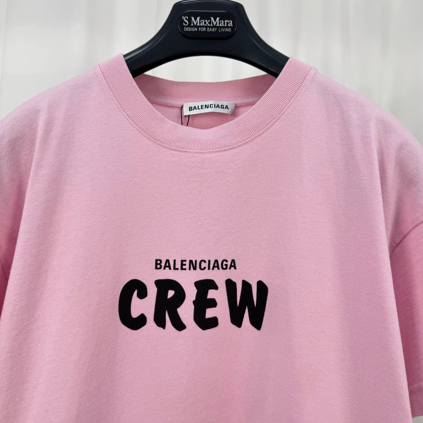 Balenciaga Balenciaga Crew Neck Printed Letter T-Shirt Size S / US 4 / IT 40 - 3 Thumbnail