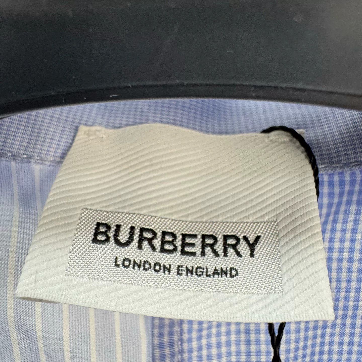 Burberry Burberry Half-Zip Panel Leather Patch Short-Sleeve Shirt Size US S / EU 44-46 / 1 - 5 Thumbnail