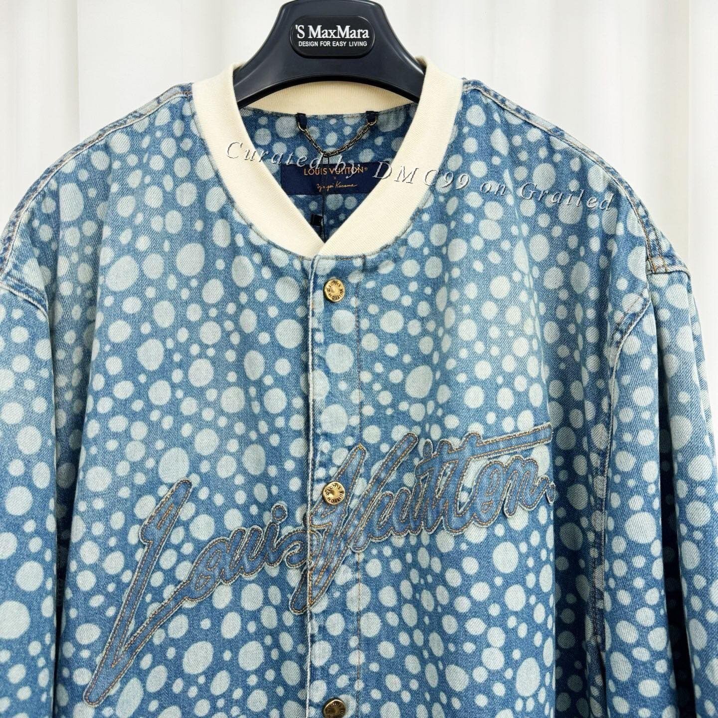 Louis Vuitton Louis Vuitton Yayoi Kusama Embroidered Baseball Jacket Size US M / EU 48-50 / 2 - 3 Thumbnail
