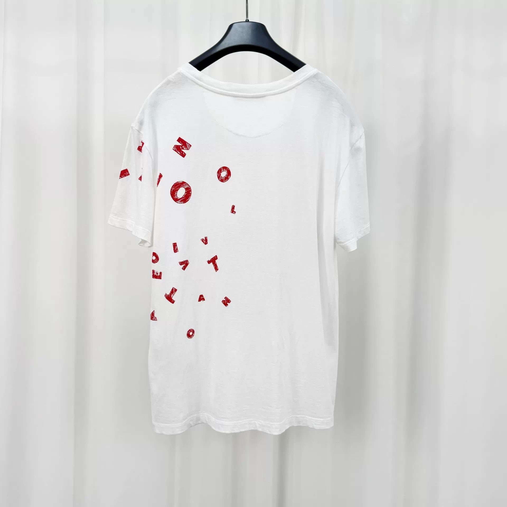 Valentino Valentino Folded Heart Print Letter Tee Size S / US 4 / IT 40 - 2 Thumbnail