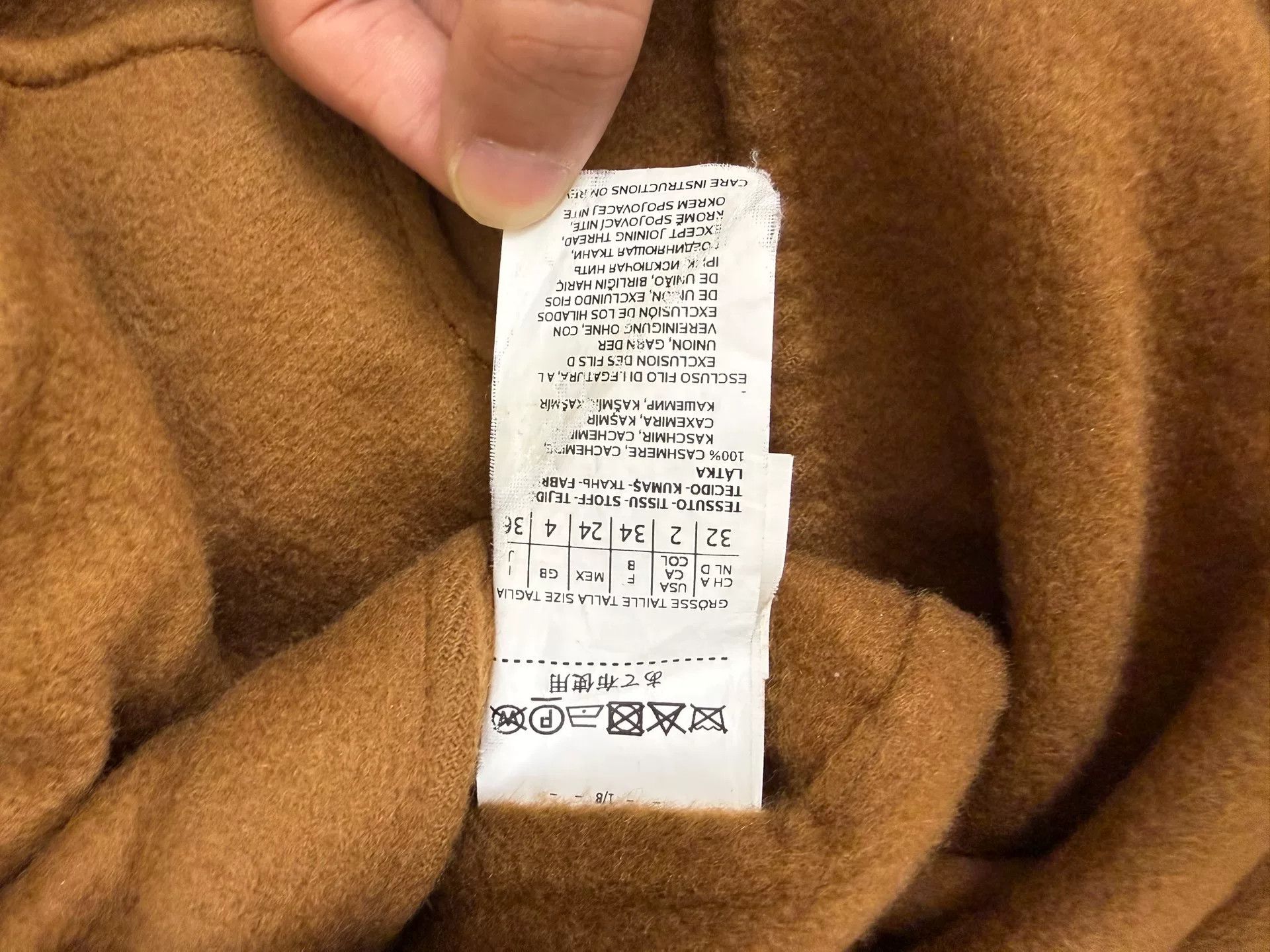 Max Mara Maxmara Cashmere Coat Size XXS / US 00 / IT 34 - 4 Thumbnail