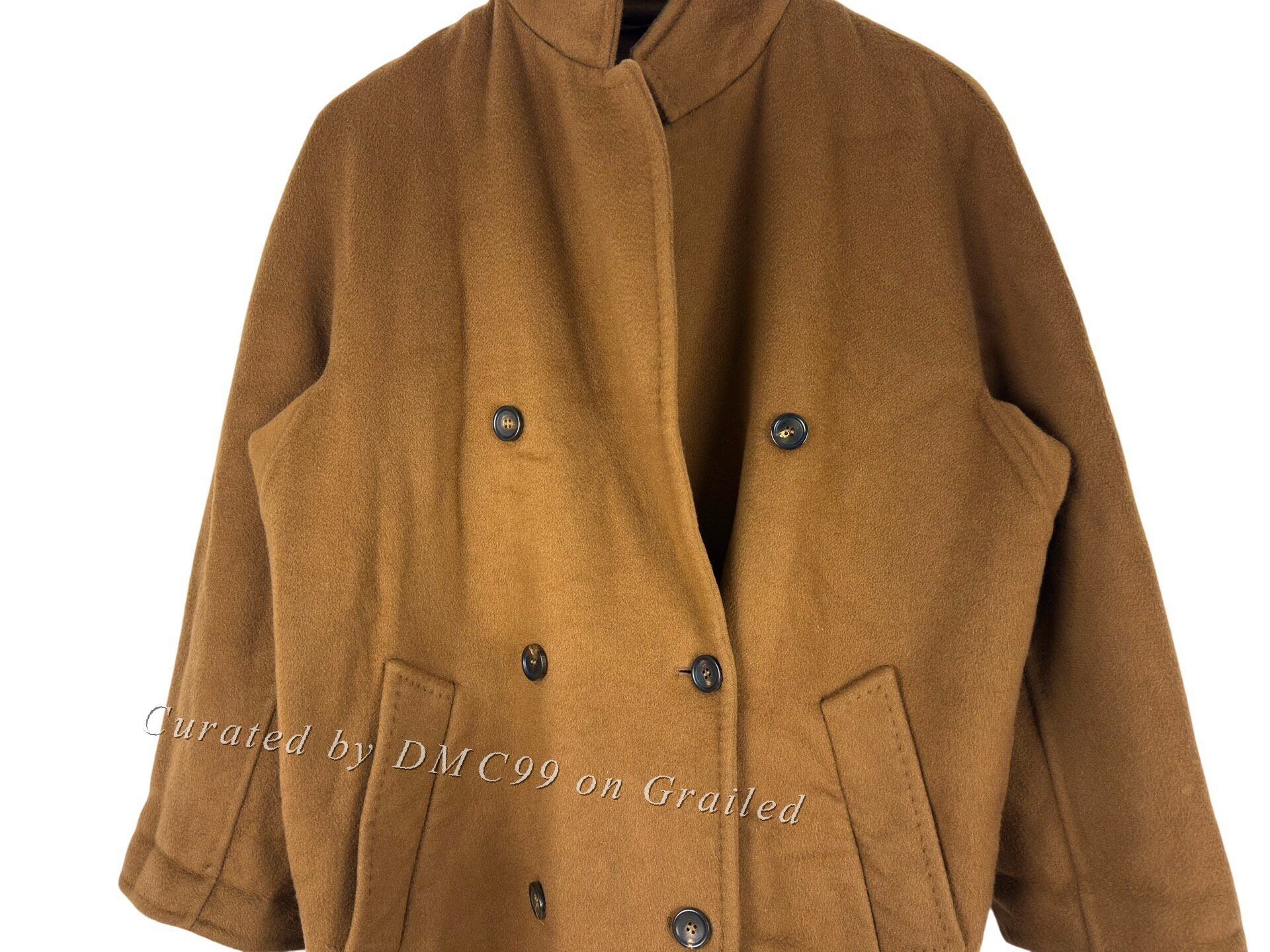 Max Mara Maxmara Cashmere Coat Size XXS / US 00 / IT 34 - 2 Thumbnail