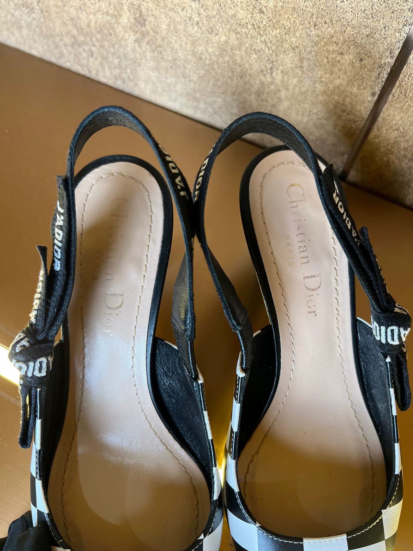 Dior Dior Checkered High Heels Size US 4.5 / IT 34.5 - 3 Thumbnail