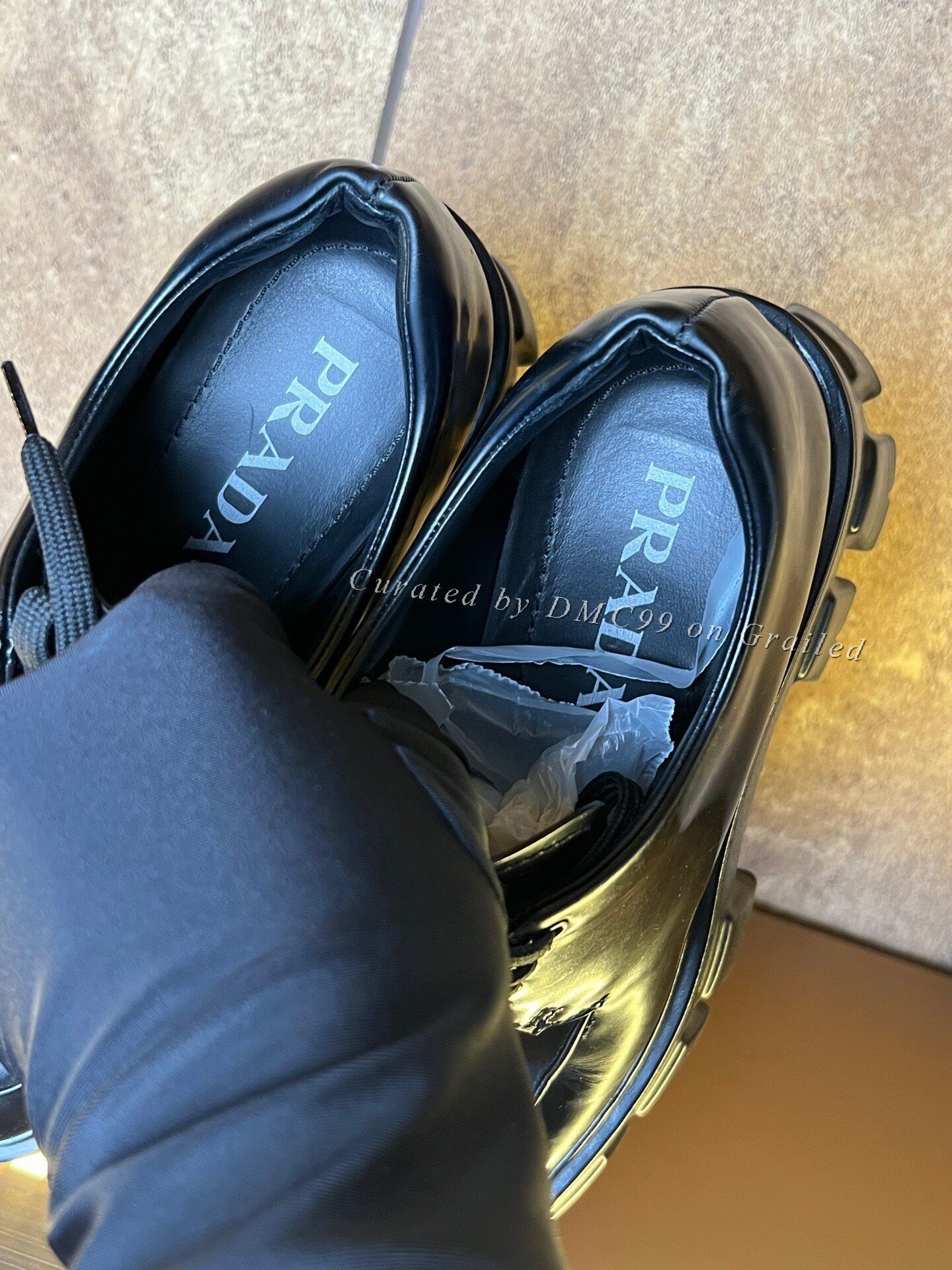 Prada Prada Serrated Shoes Size US 4.5 / IT 34.5 - 7 Thumbnail