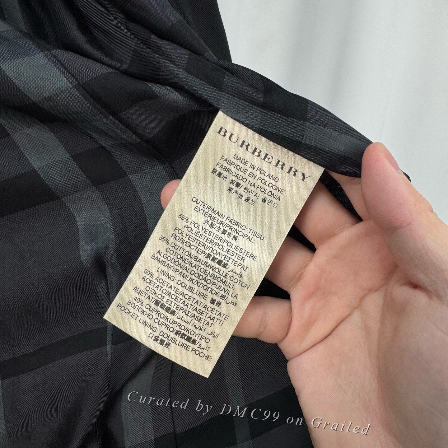 Burberry Burberry Double-Breasted Check Lining Trench Coat Size XXS / US 00 / IT 34 - 7 Thumbnail