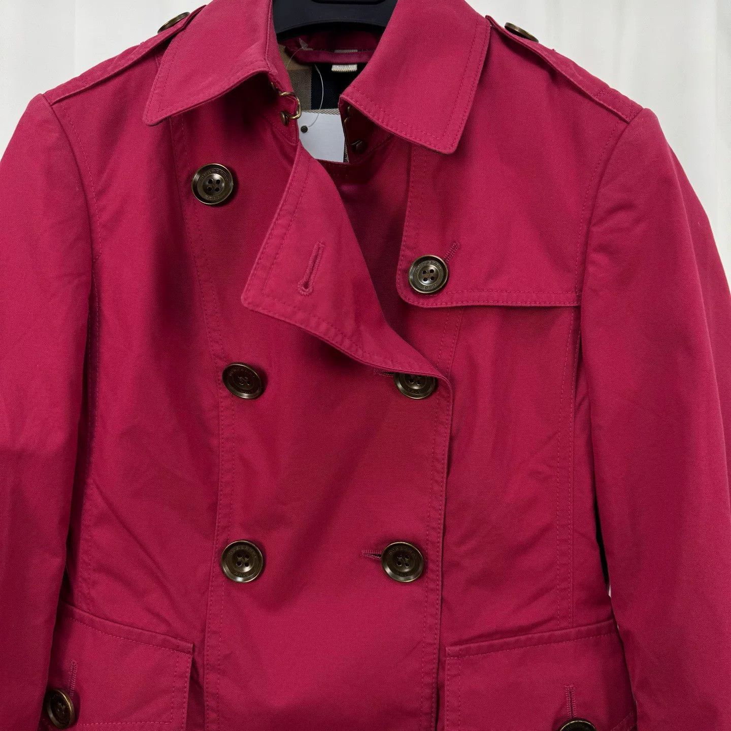 Burberry Burberry double-breasted short trench coat Size XXS / US 00 / IT 34 - 3 Thumbnail