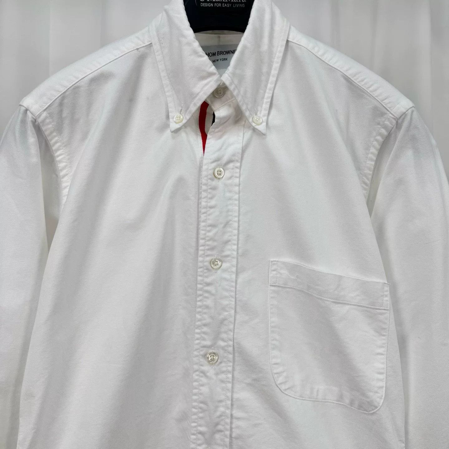 Thom Browne Thom Browne Striped Oxford Shirt Size US XS / EU 42 / 0 - 3 Thumbnail