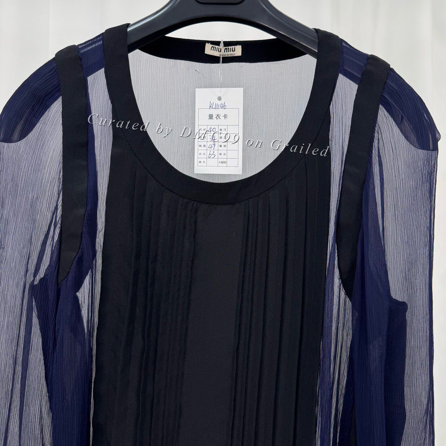 Miu Miu Miu Miu Silk Patchwork Long Sleeve Size S / US 4 / IT 40 - 3 Thumbnail