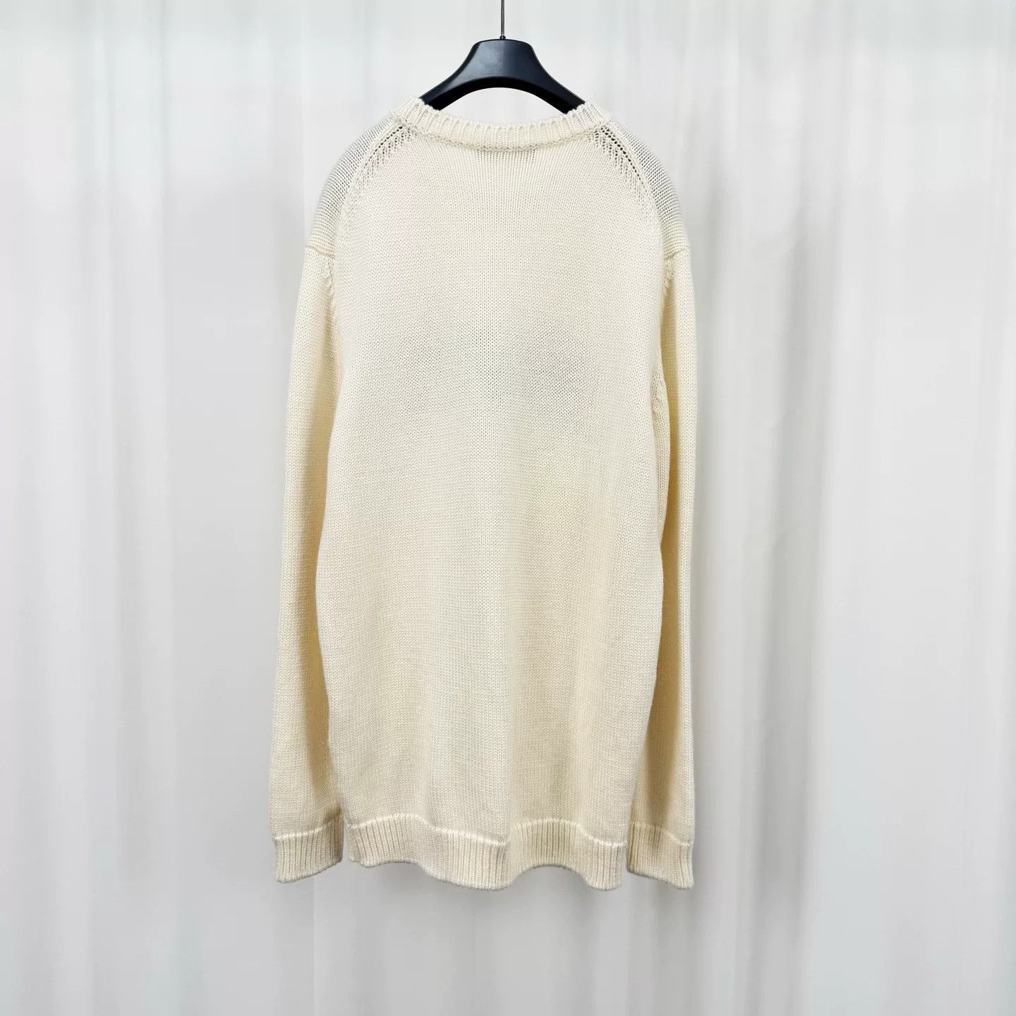 Fendi Fendi Embroidered Letter Wool Knit Sweater Size US XL / EU 56 / 4 - 2 Thumbnail