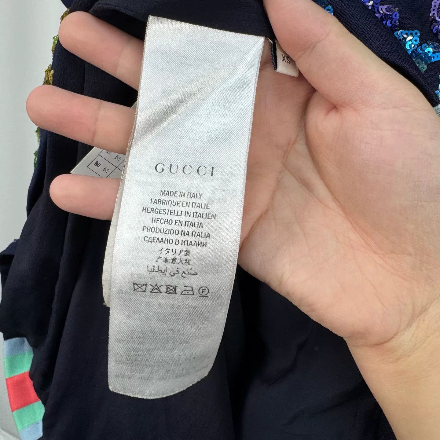 Gucci Gucci Double G Monogram Sequin Dress Size XS / US 0-2 / IT 36-38 - 6 Thumbnail