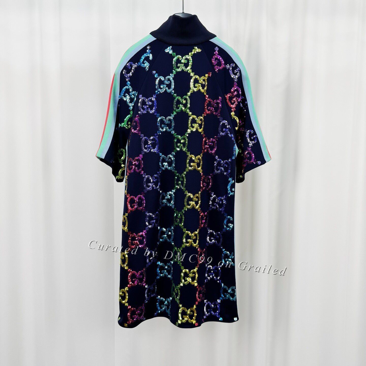 Gucci Gucci Double G Monogram Sequin Dress Size XS / US 0-2 / IT 36-38 - 2 Thumbnail